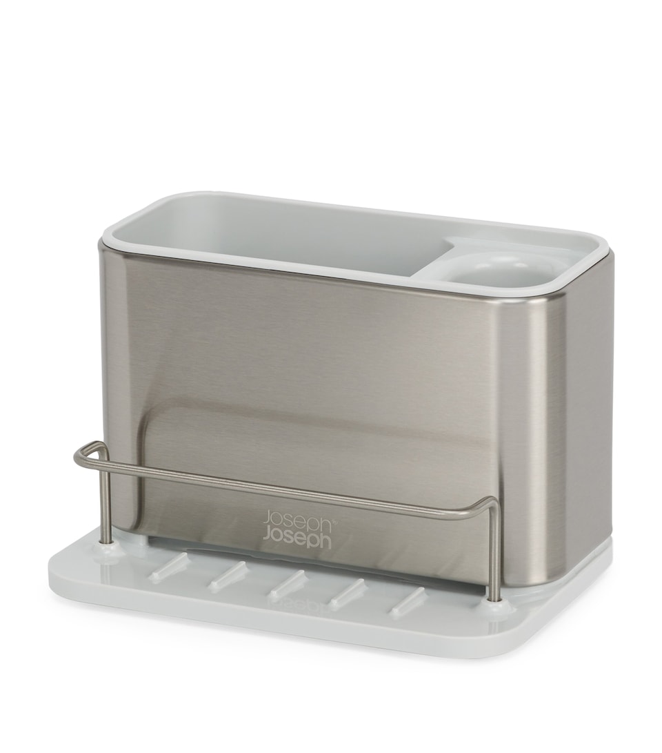 Joseph Joseph Stainless-Steel Surface Sinky Tidy Light Stone