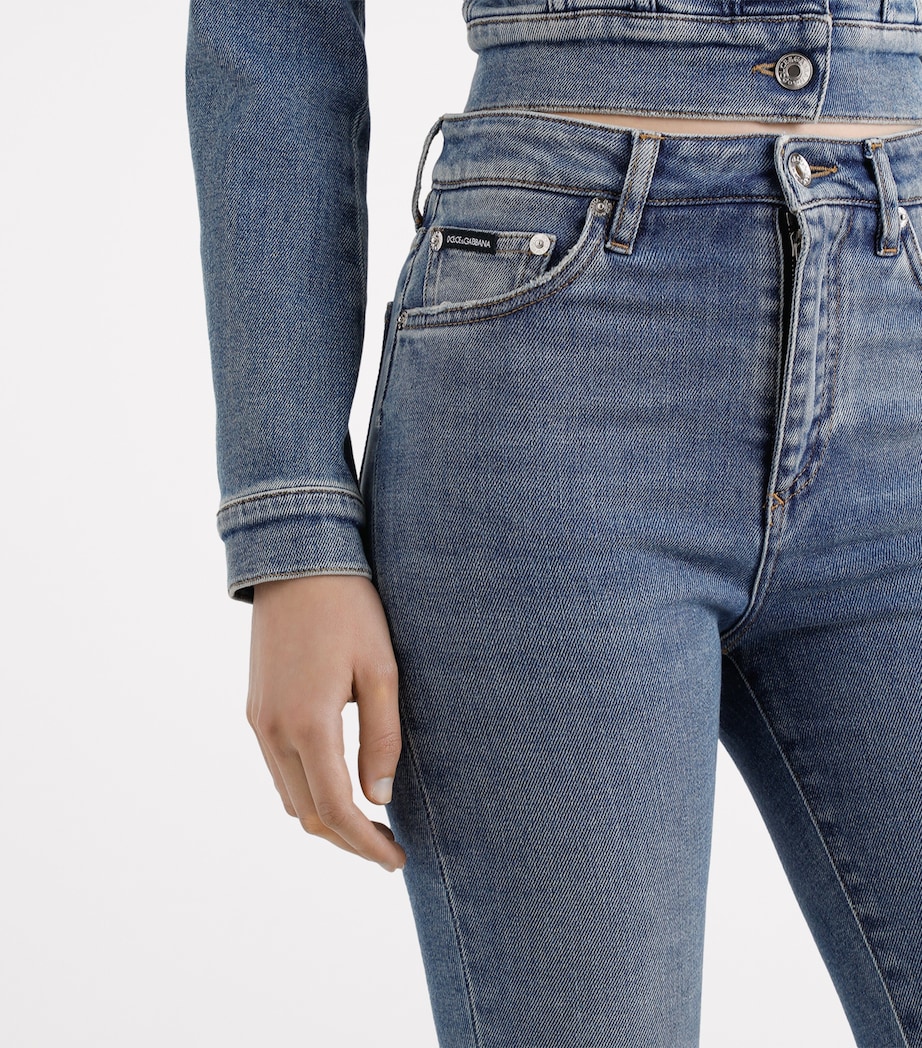 High-Waist Skinny Jeans S9001-COMBINED Image 3