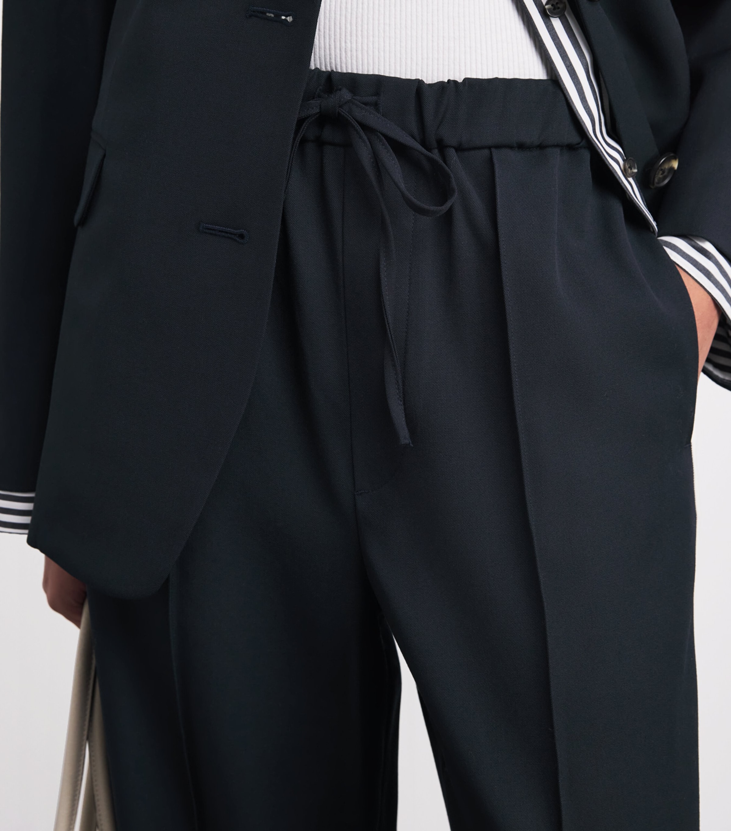 Wool Siena Drawstring Trousers SAL Image 3