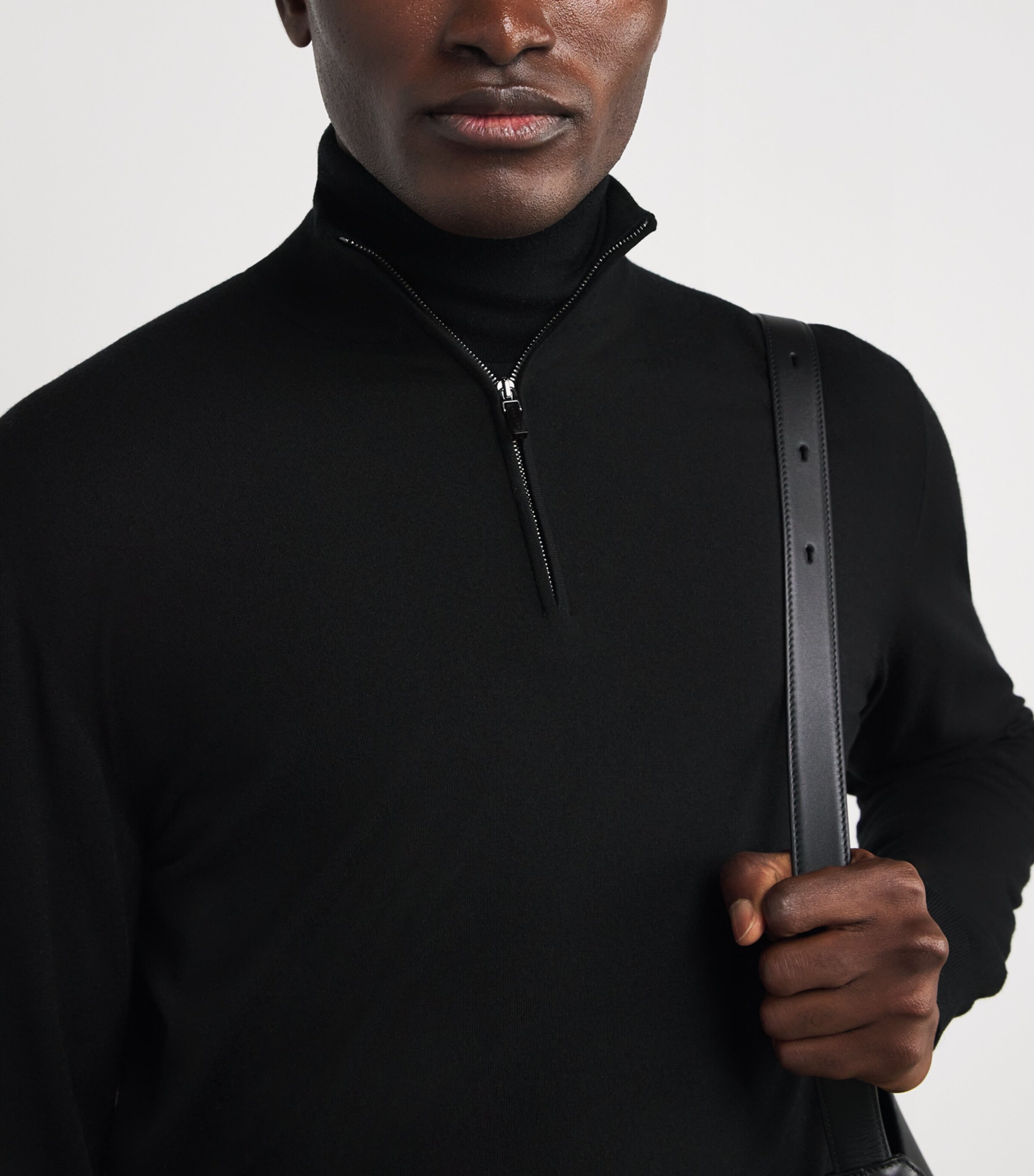 Kid Wool Quarter-Zip Sweater 10000 Image 6