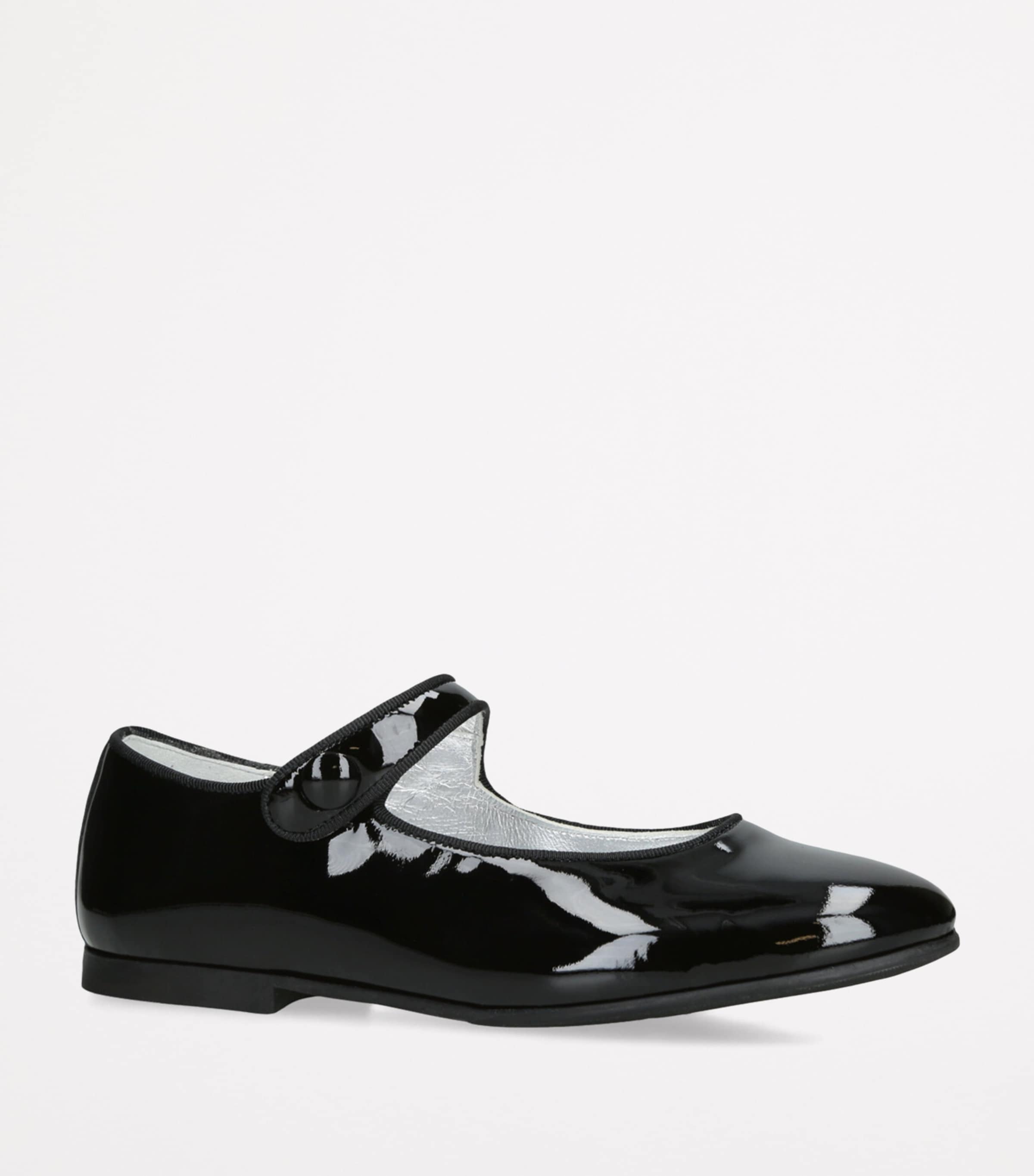 papouelli Patent Leather Angelica Mary Janes Black Image 3