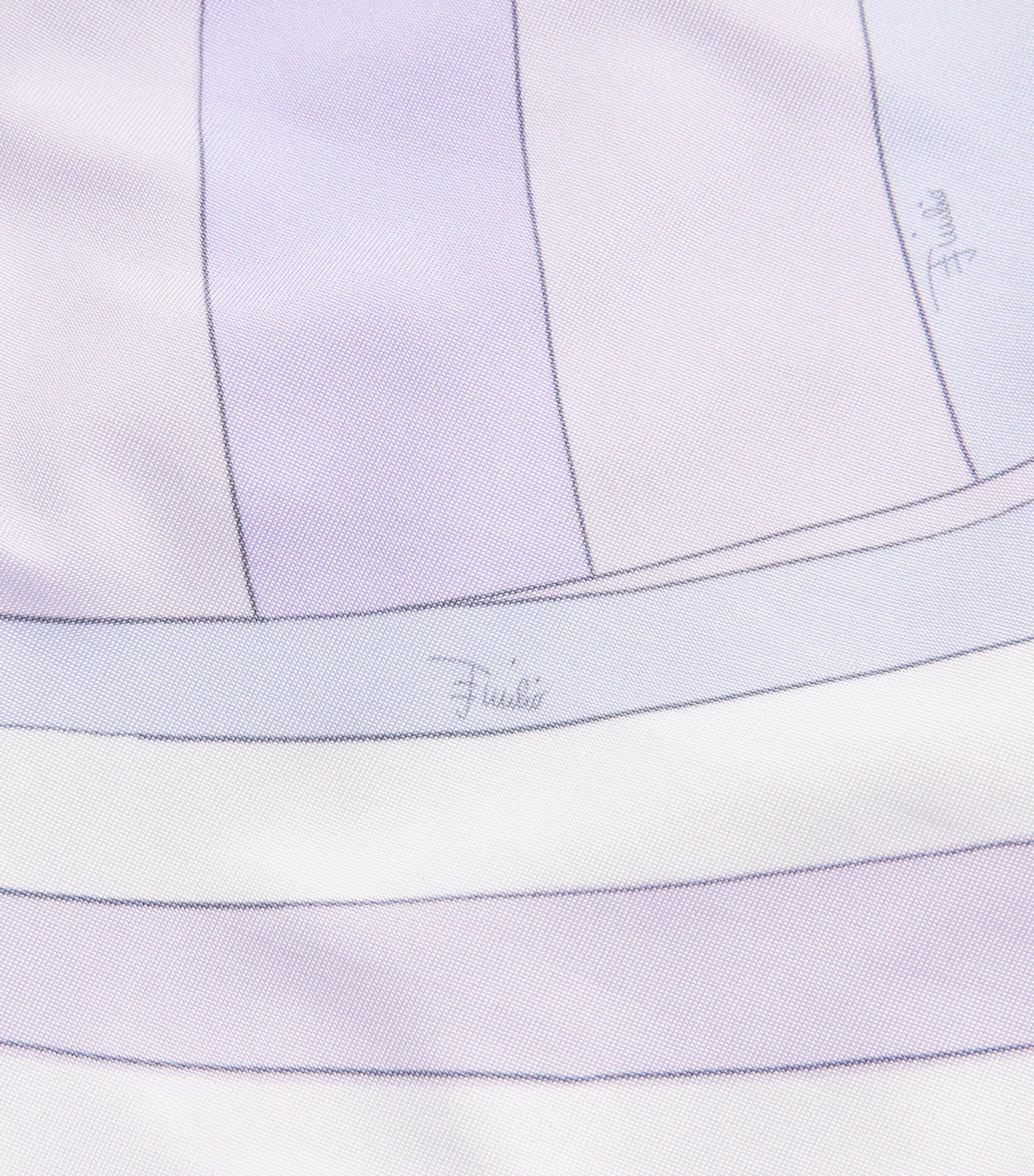 Satin Straight Trousers 009/LAVANDER Image 6