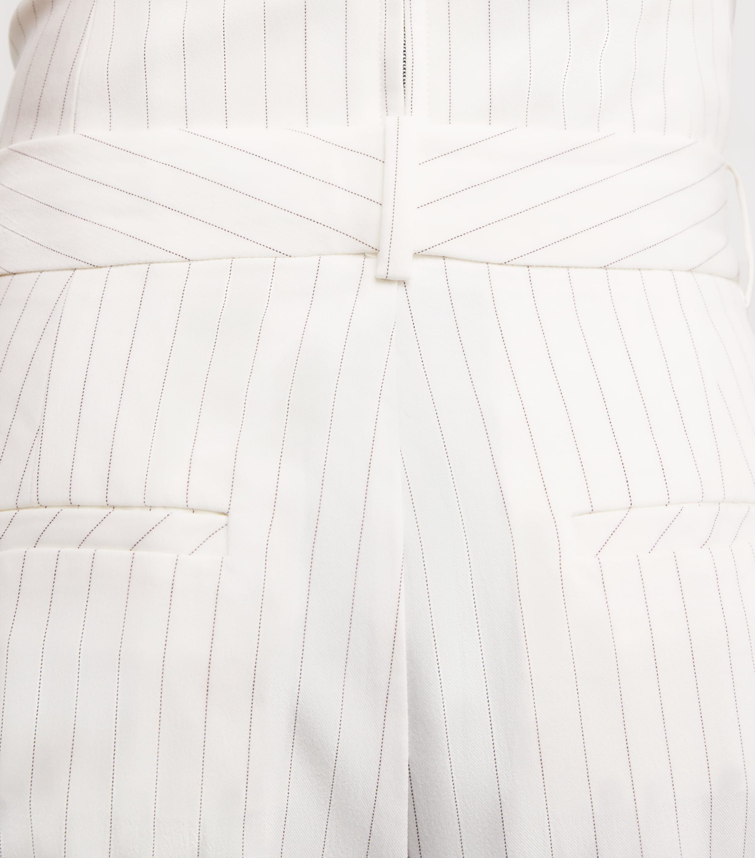 Stripe Essential Suiting Trousers CHESTNUT PIN STRIPE Image 6