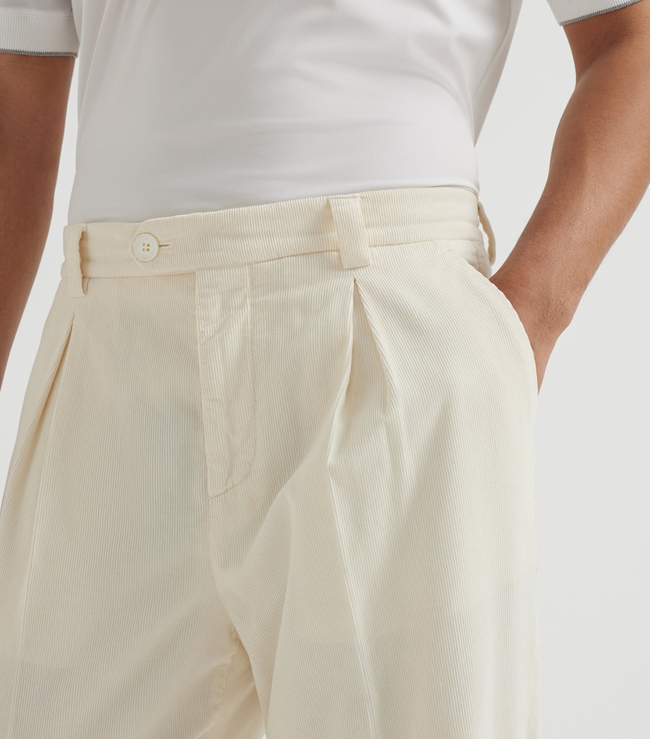 Corduroy Tailored Trousers C5797 Image 5