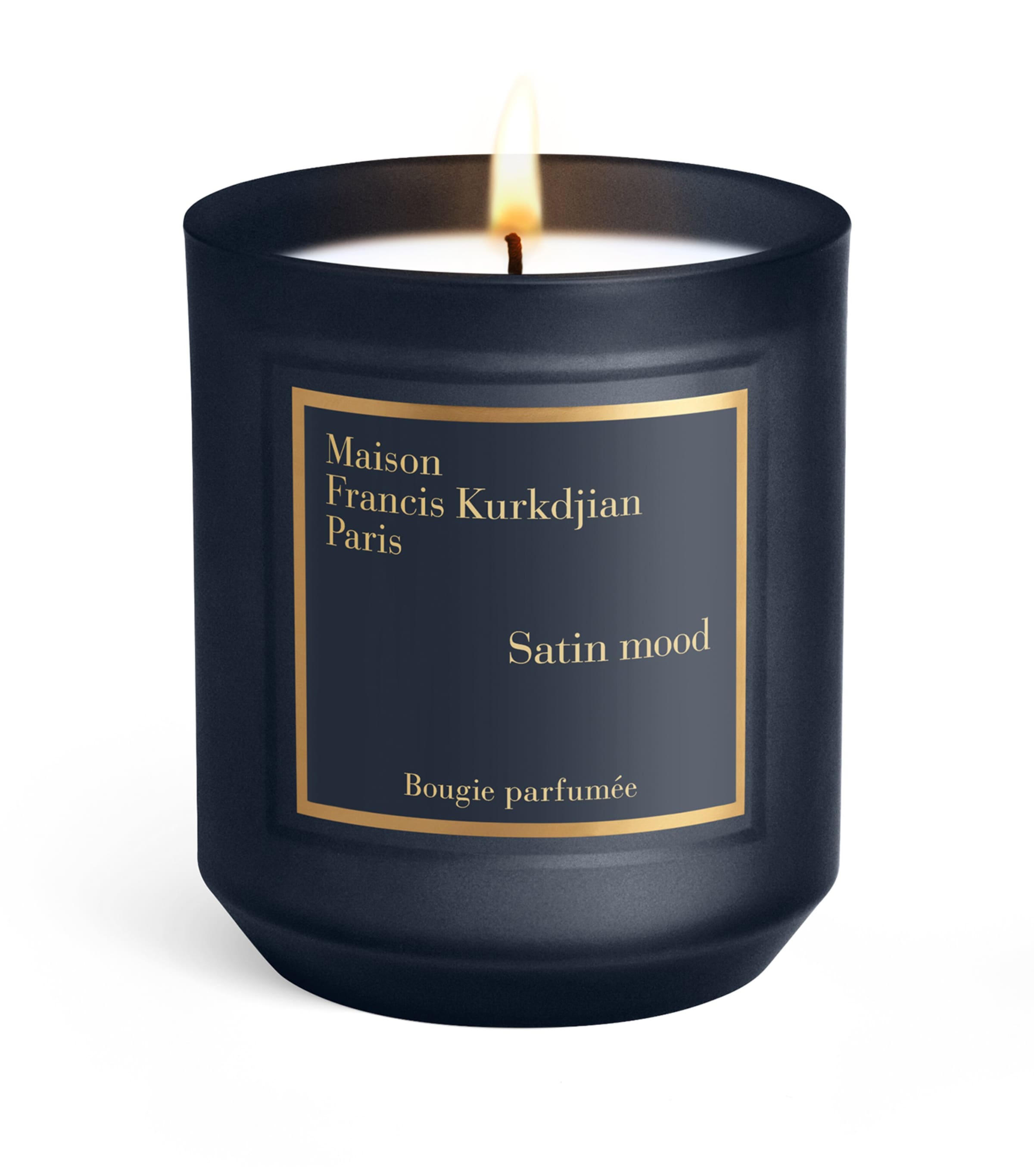 Maison Francis Kurkdjian Satin Mood Scented Candle In Blue