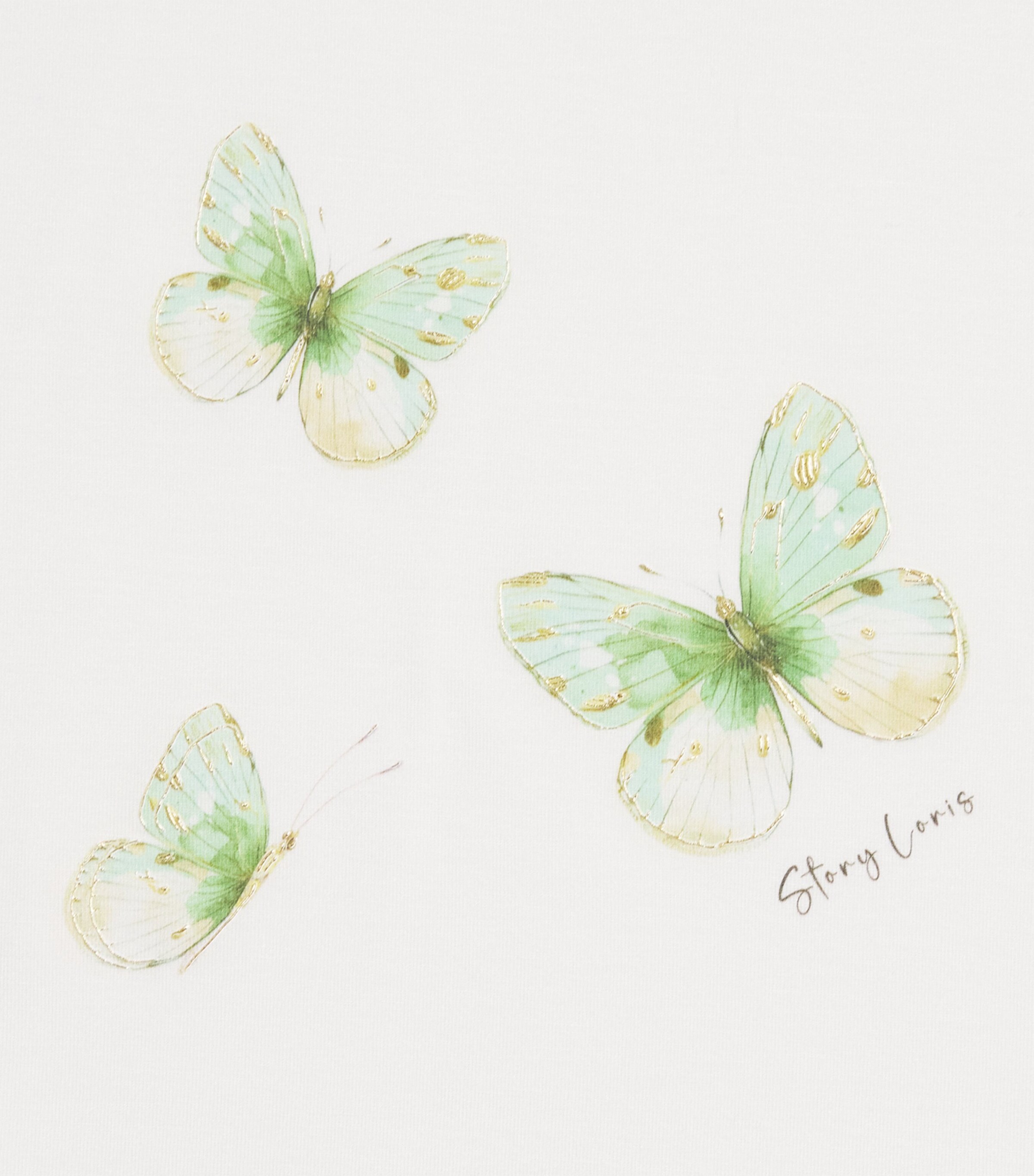 Butterfly Pyjama Set (4-14 Years) BIANCO Image 4