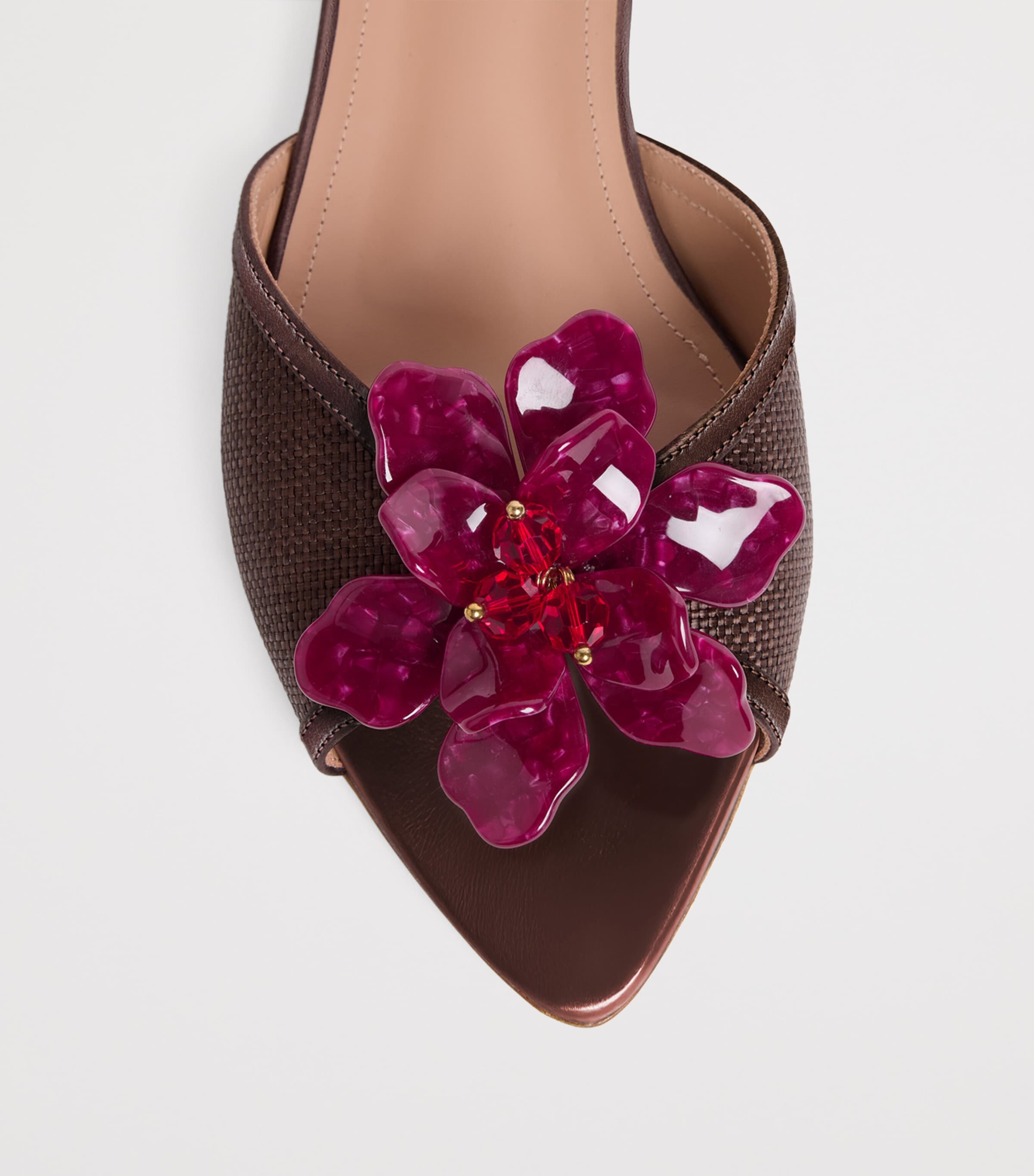 Raffia Cyd Sandals DARK BROWN Image 5