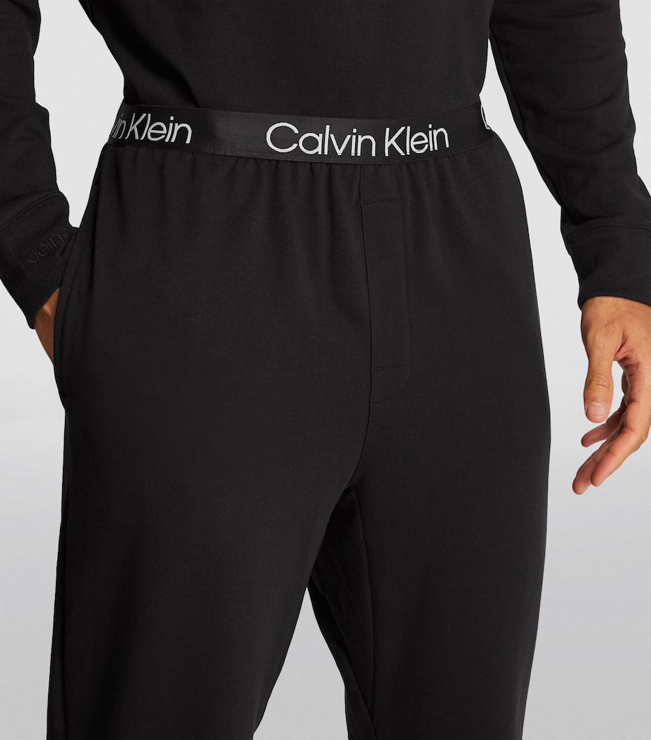 Modern Structure Sweatpants BLACK Image 6
