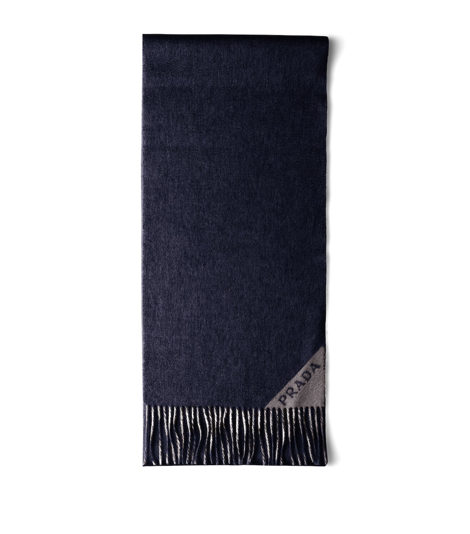 Cashmere Double-Faced Scarf F0G7P Image 1