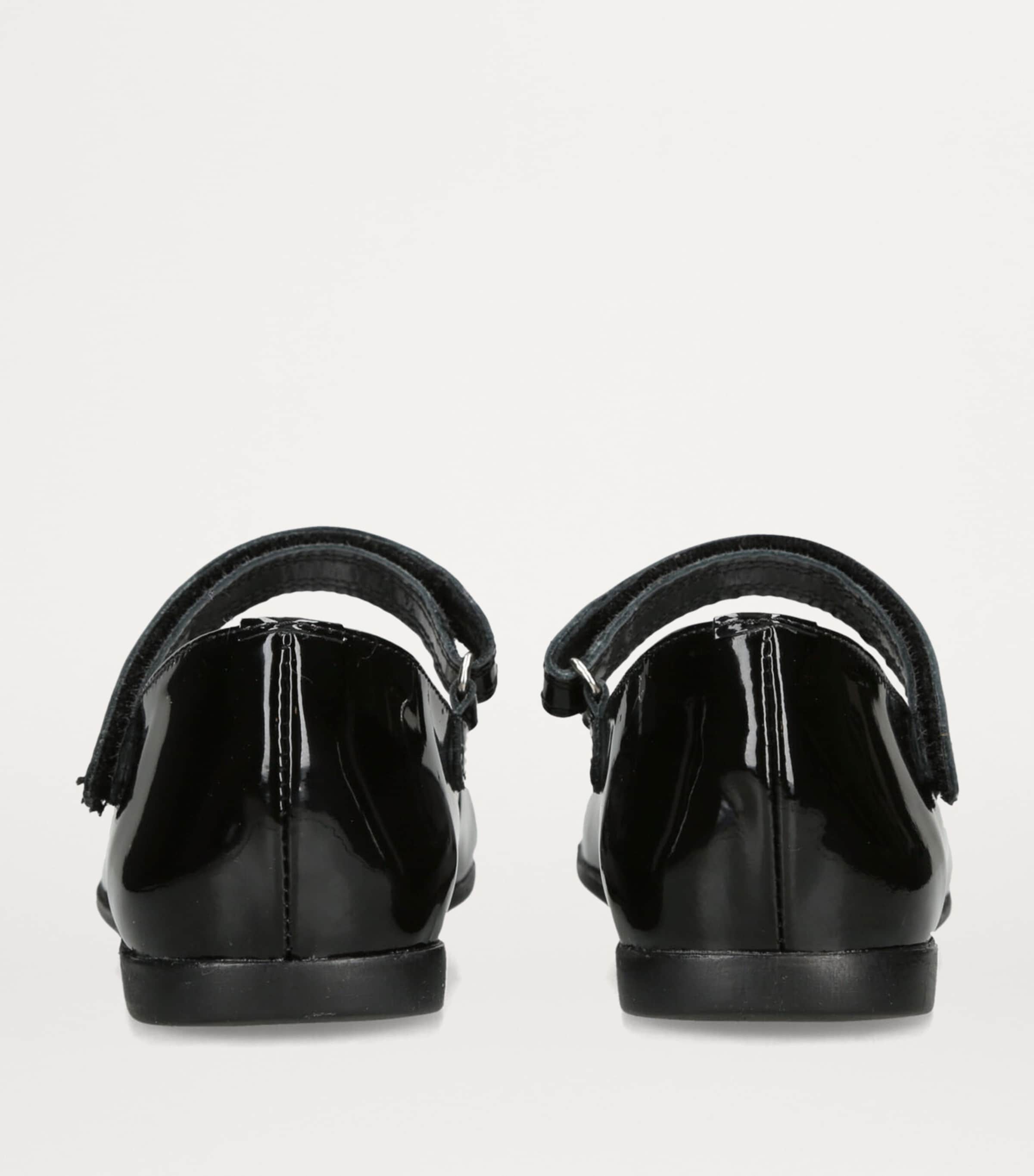 Patent Leather Evie Flats BLACK Image 2