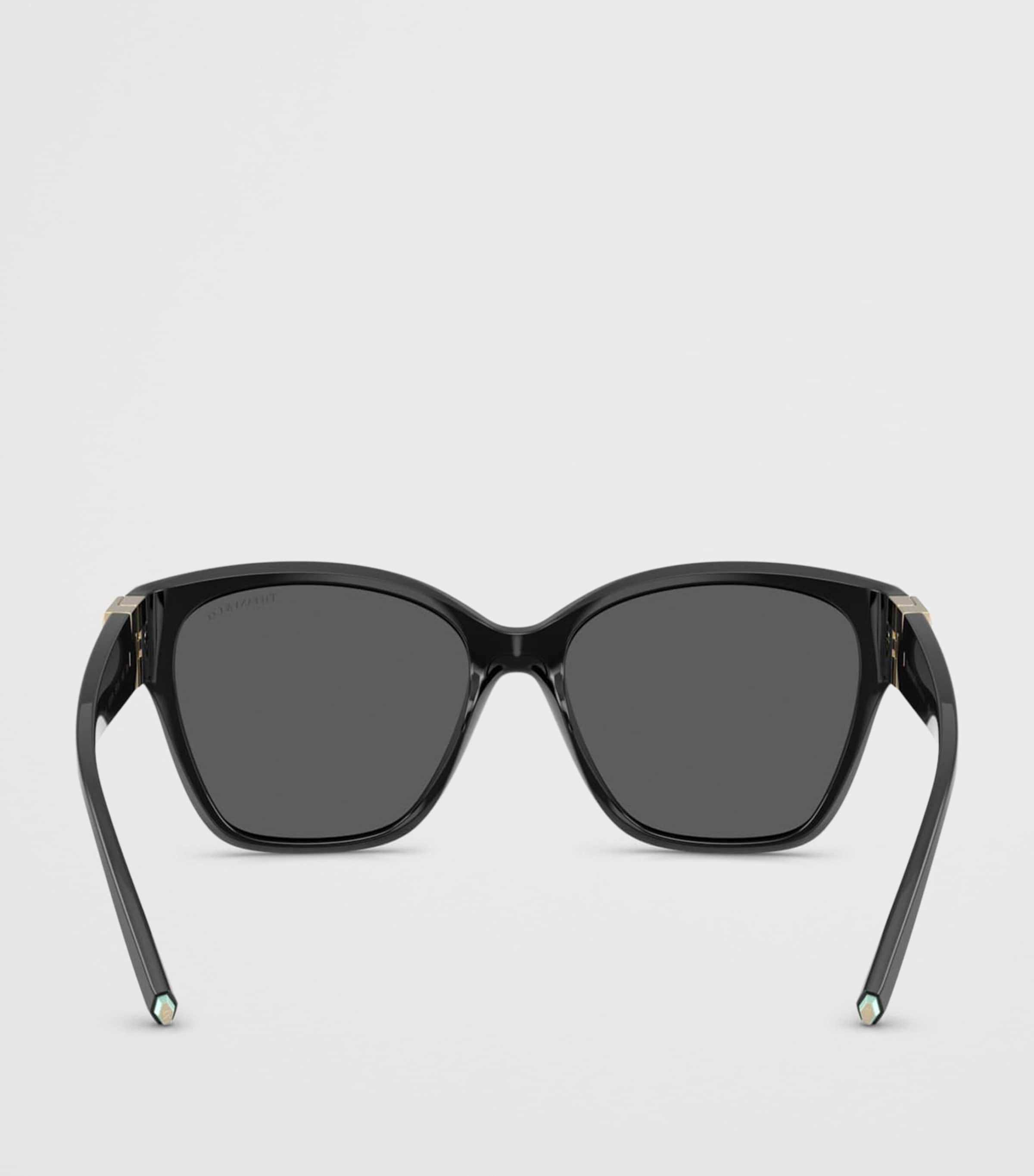 Tiffany & Co. TF4254U Square Sunglasses Black Image 4