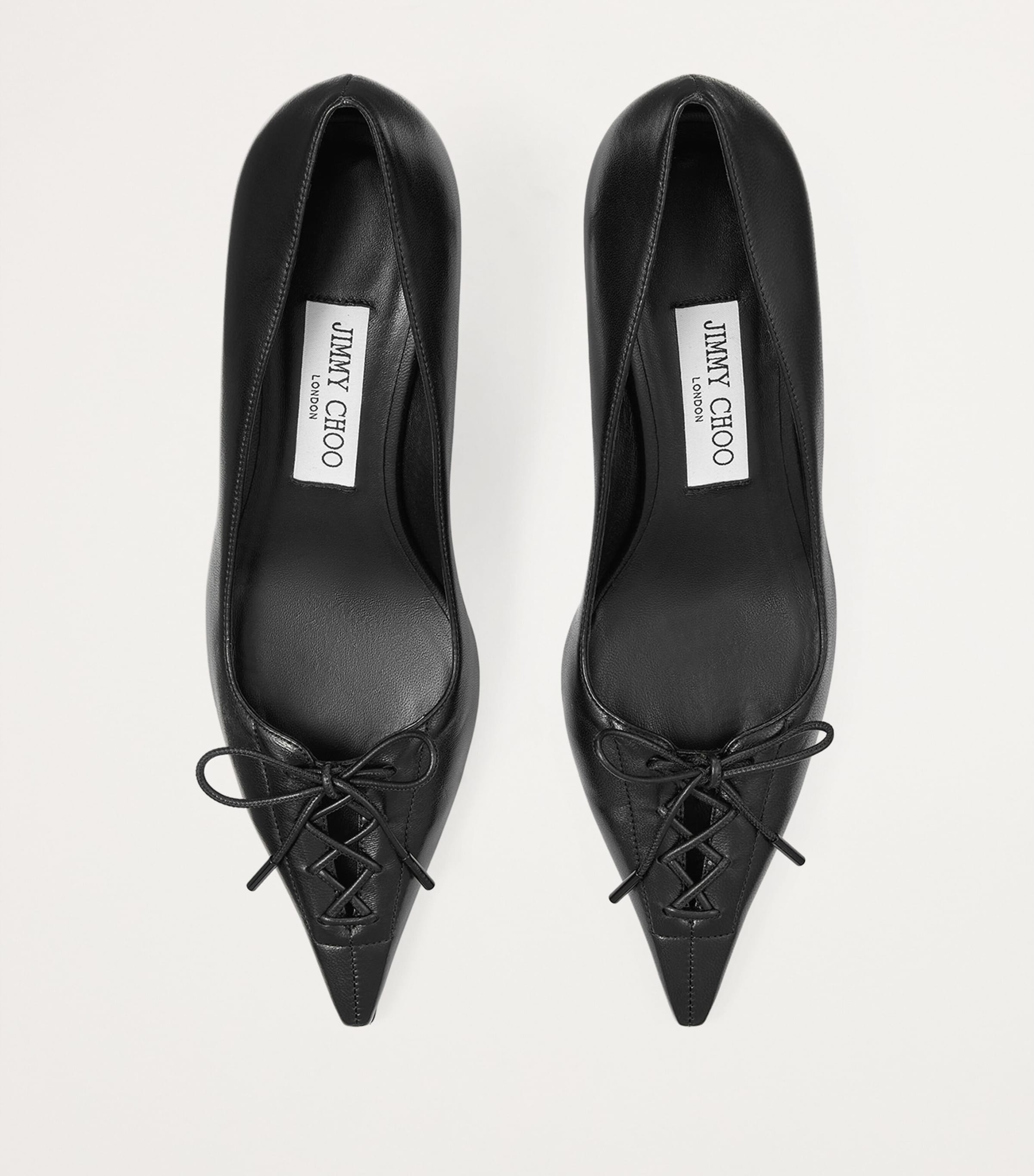 Scarlett 50 Leather Pumps BLACK Image 4