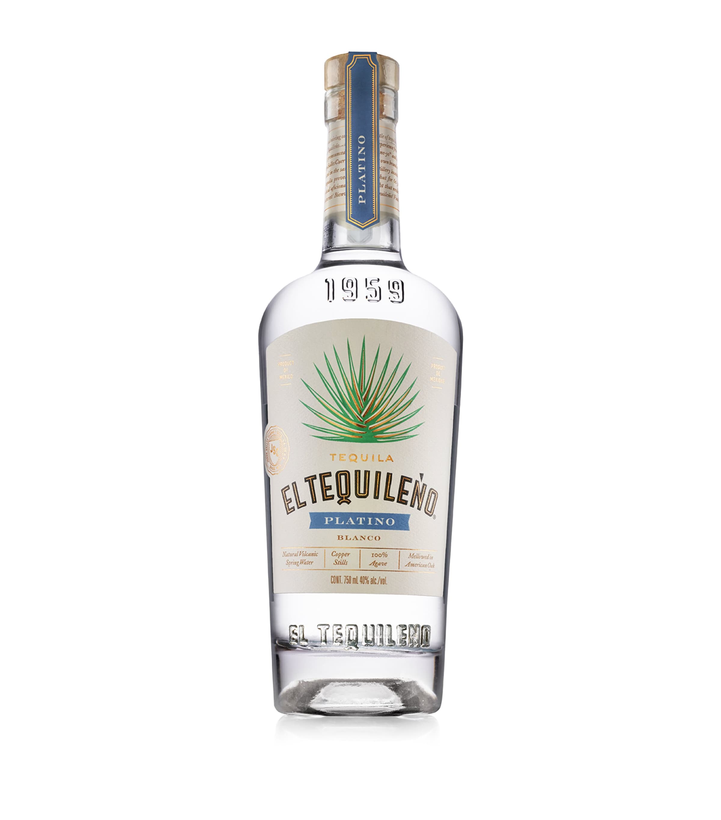 El Tequileno Platinum (70cl) NO COLOUR Image 1