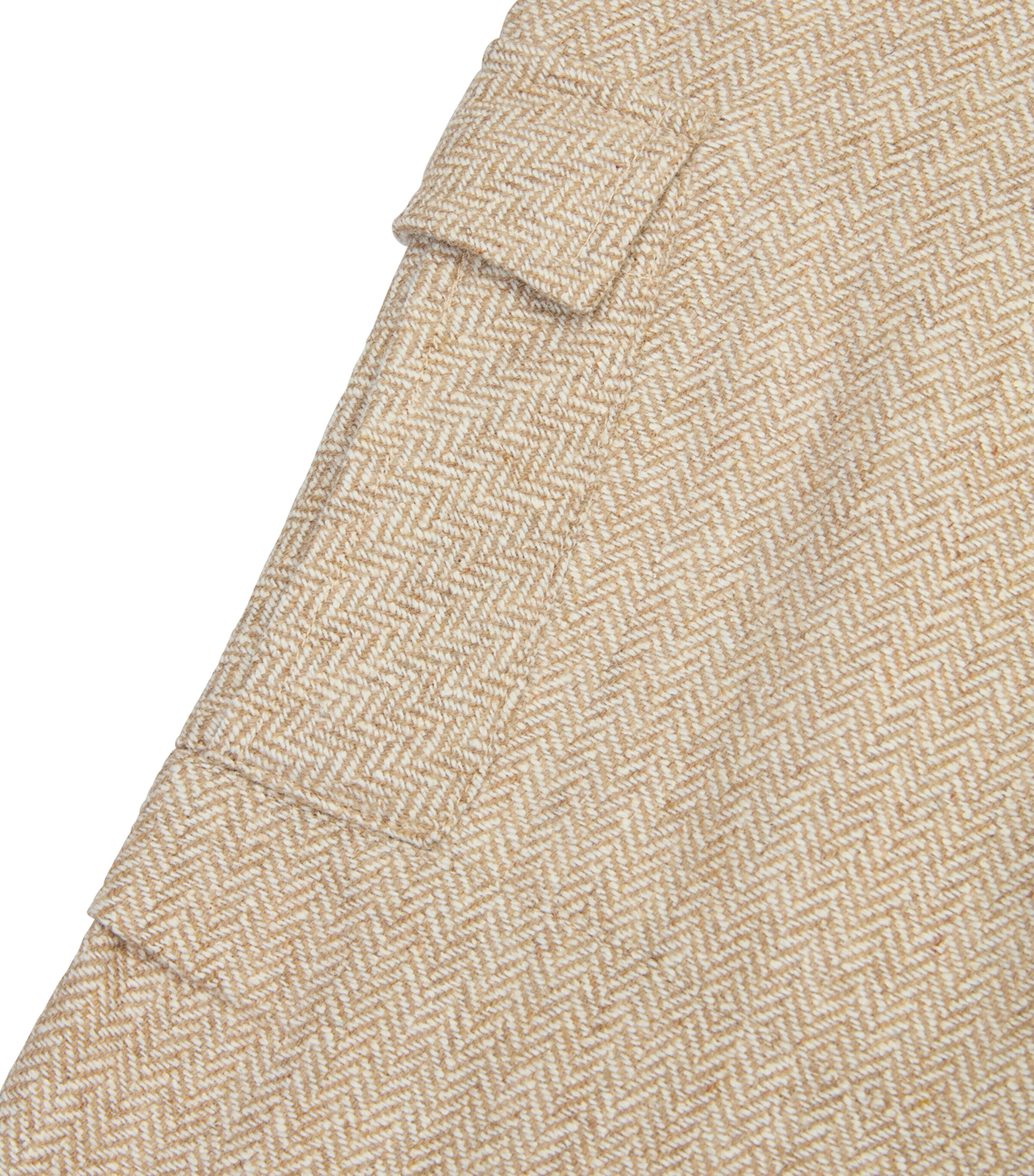 Herringbone Trousers (2-16 Years) 116AVNUT BROWN/IVORY Image 2
