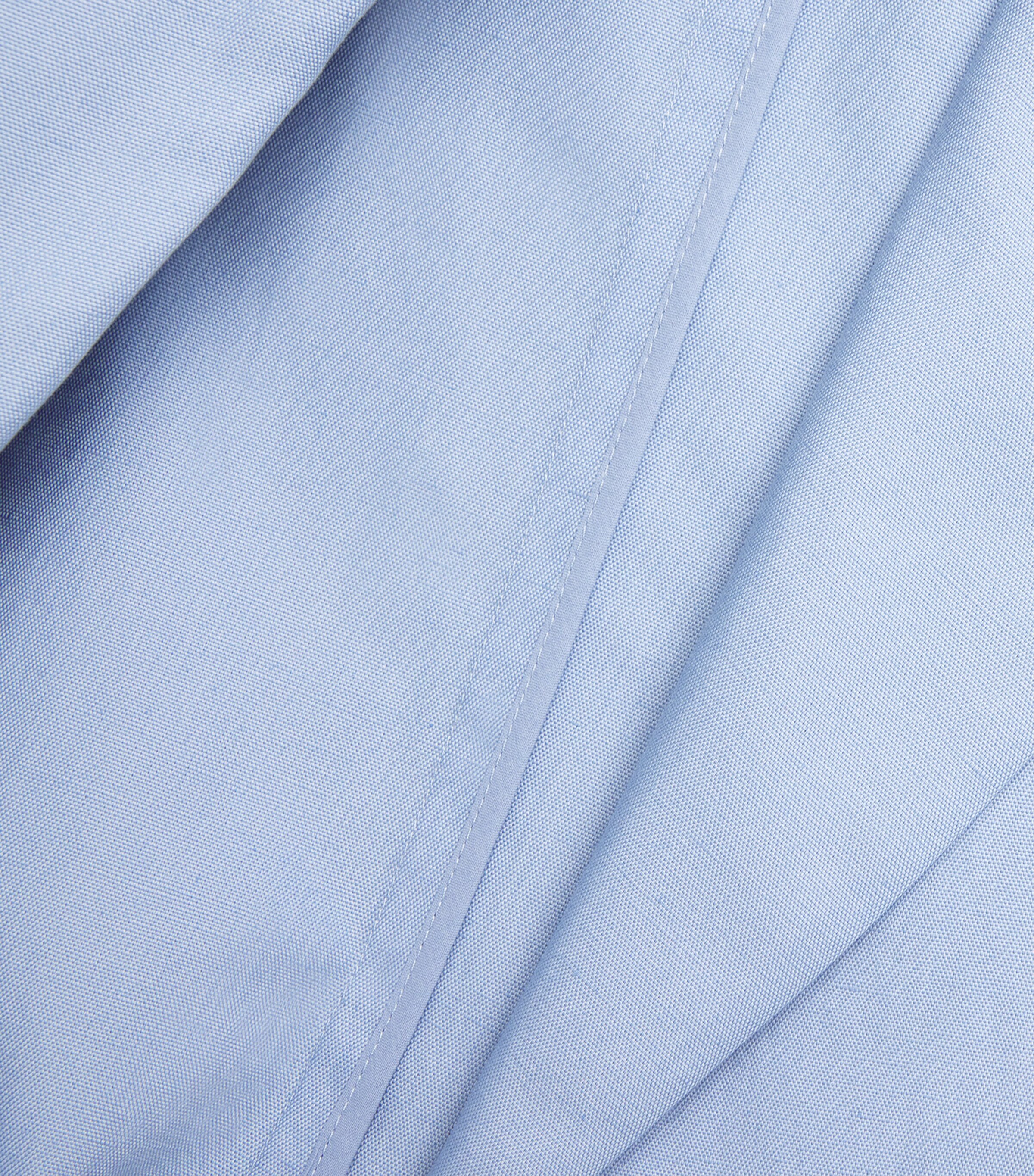 Weekend Max Mara Womens Cotton-Linen Single-Breasted Blazer Light Blue Image 5