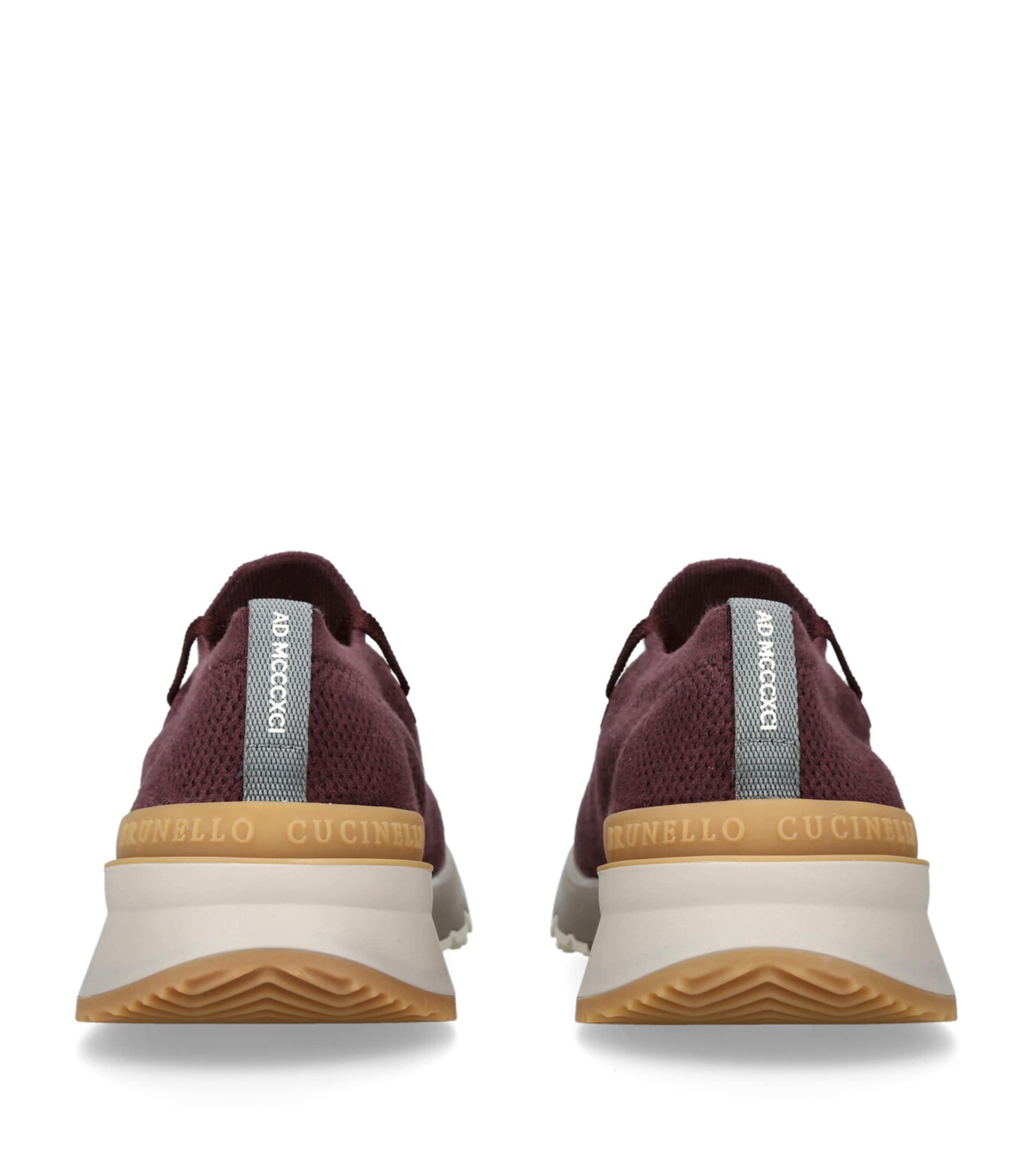 Knit Sneakers RED/DARK Image 2