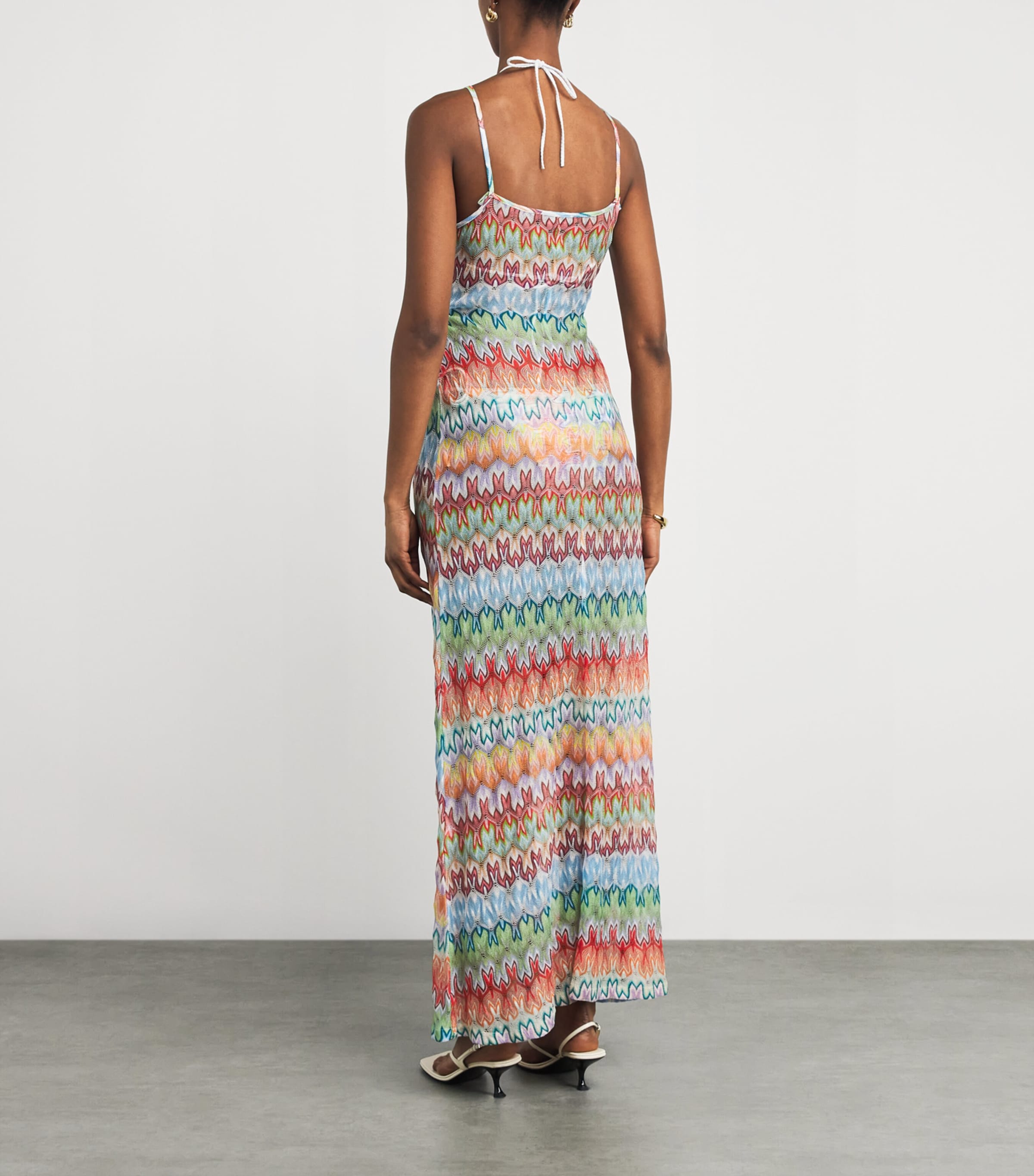 Geometric Midi Dress EXCLUSIVE SMSMS Image 3