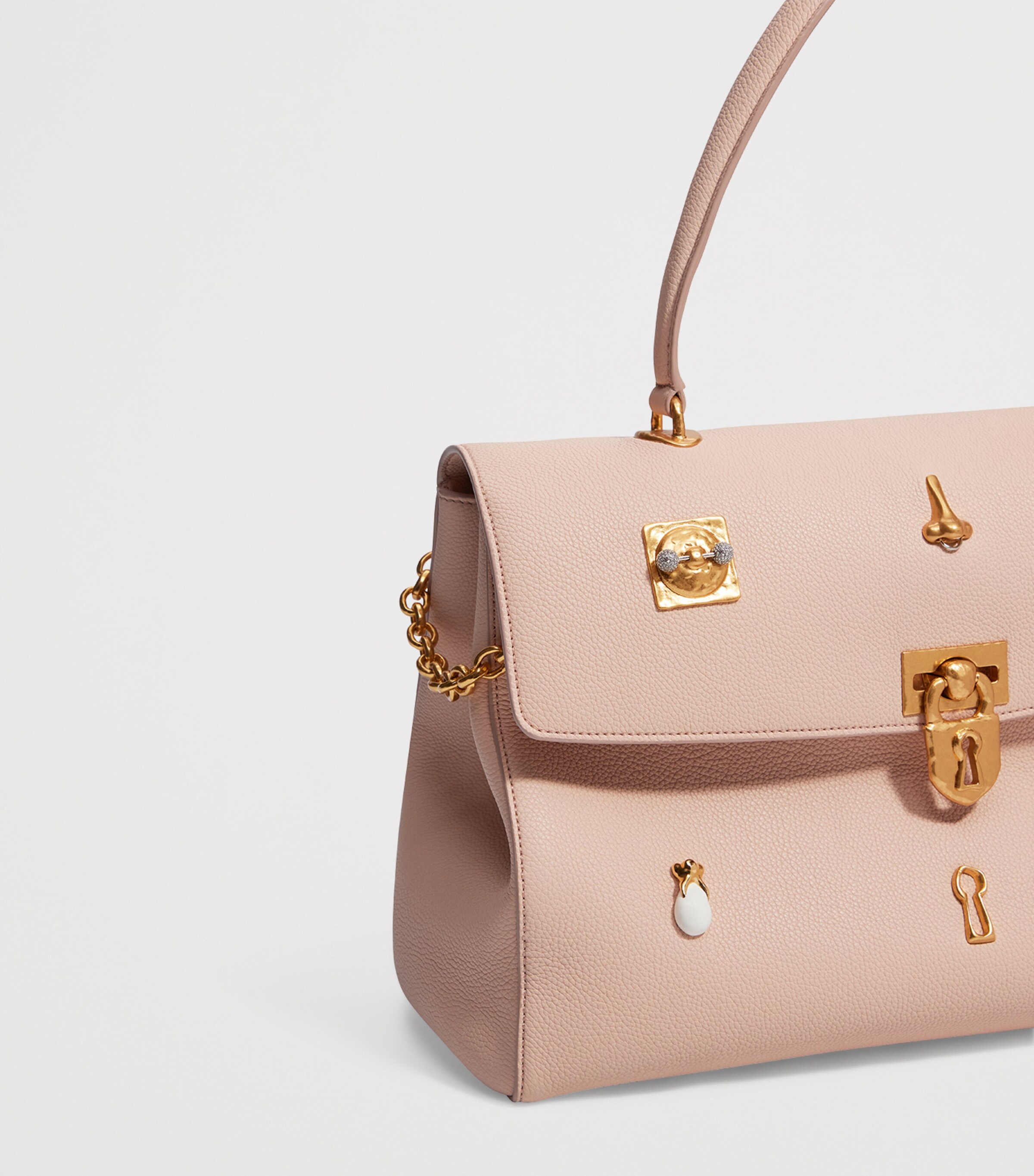 Lambskin Bijoux Secret Shoulder Bag 440 BLUSH PINK Image 5