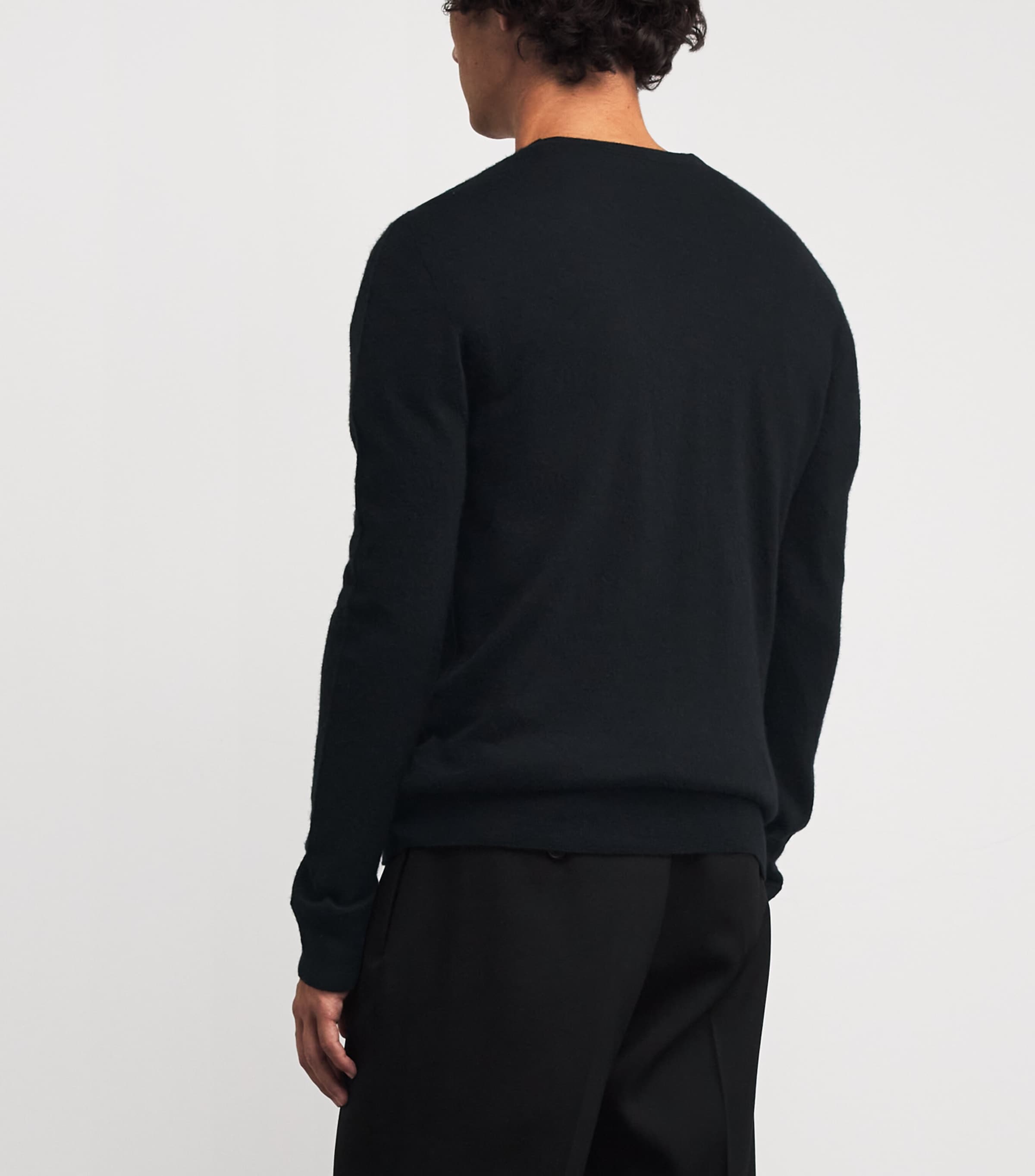 Dioniso Cashmere Sweater BLACK Image 4