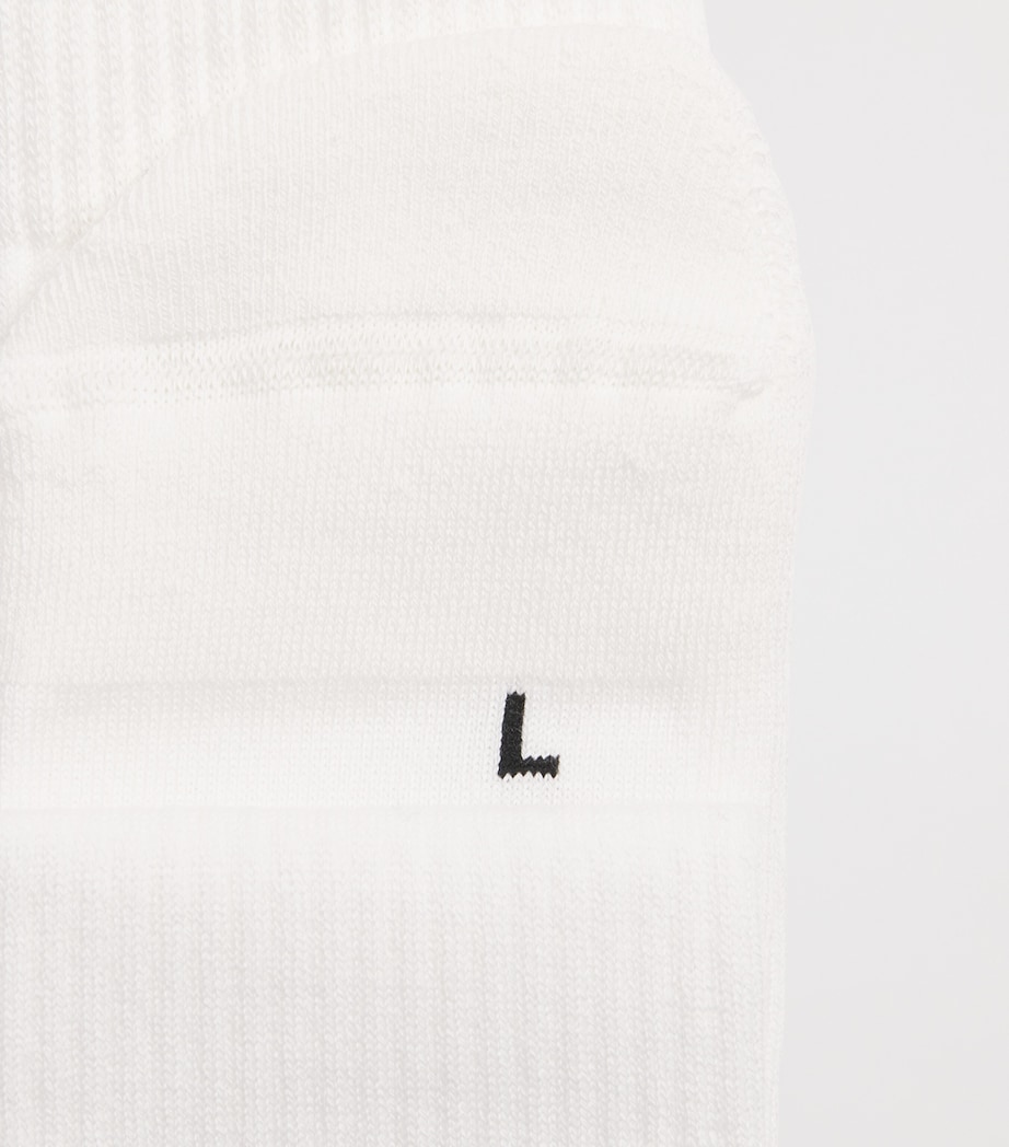 Falke Mens Ribbed Dynamic Socks Offwhite Image 2
