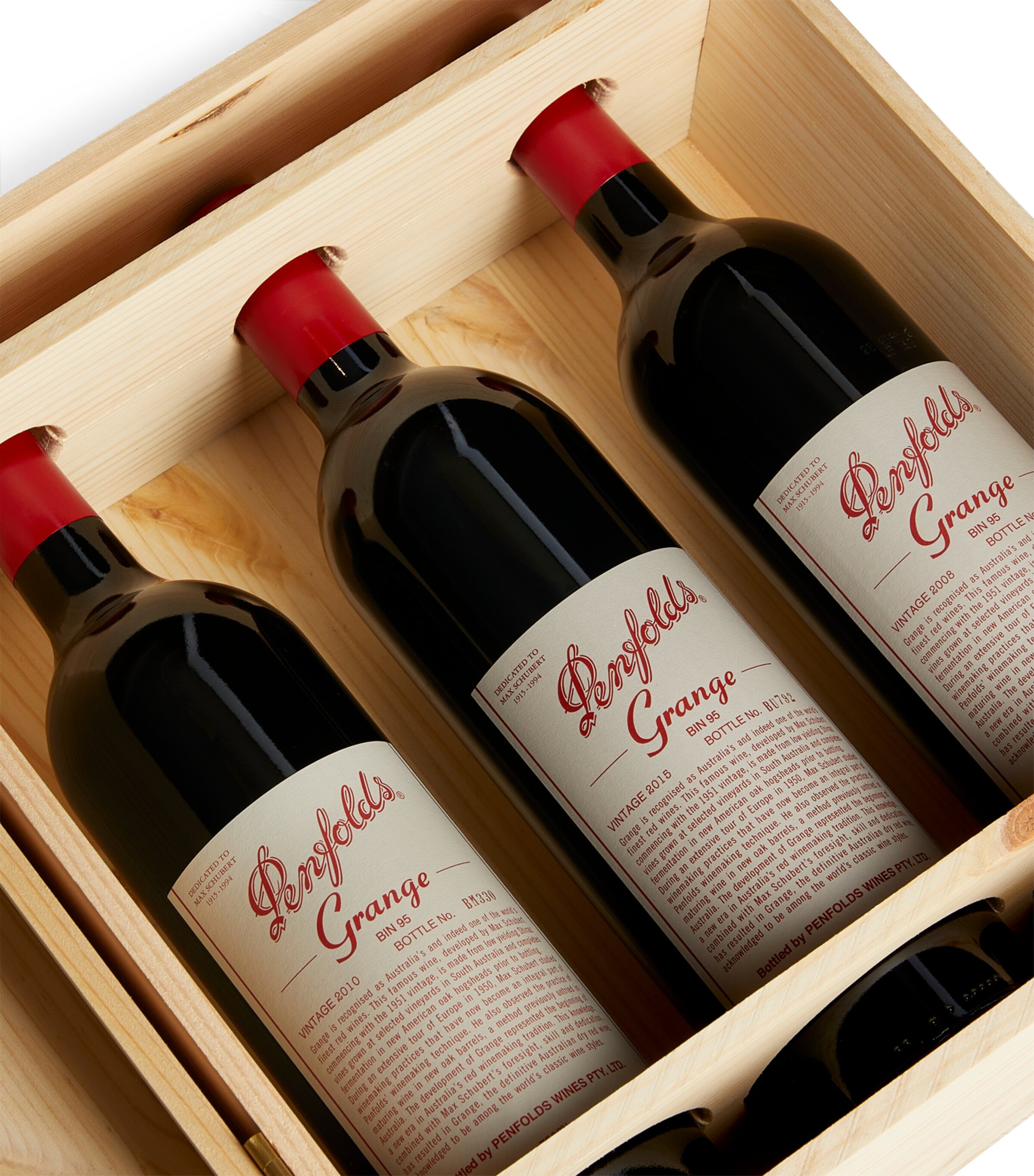 Penfolds Grange 100 Point Case (3 Bottles) - Barossa Valley, Southern Australia Image 3