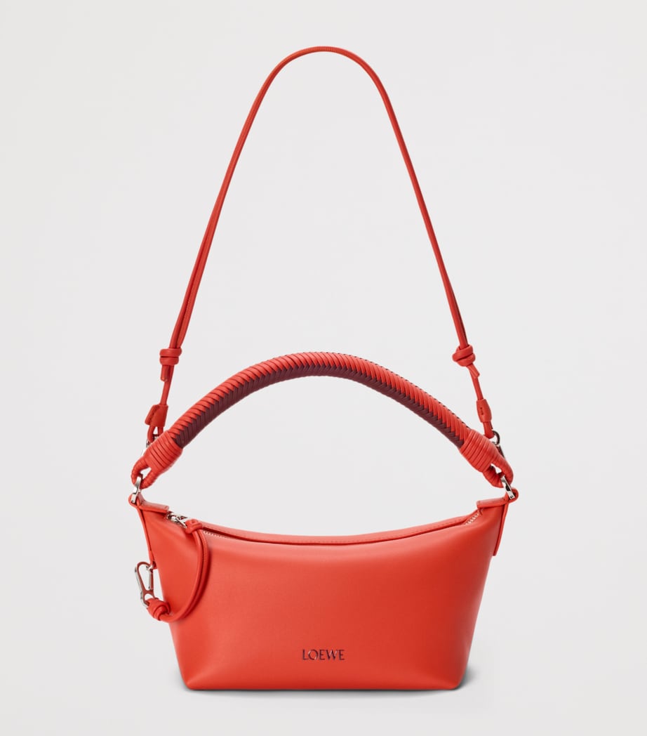 LOEWE Lambskin Cala Top-Handle Bag Sunrise Orange/pink Image 5