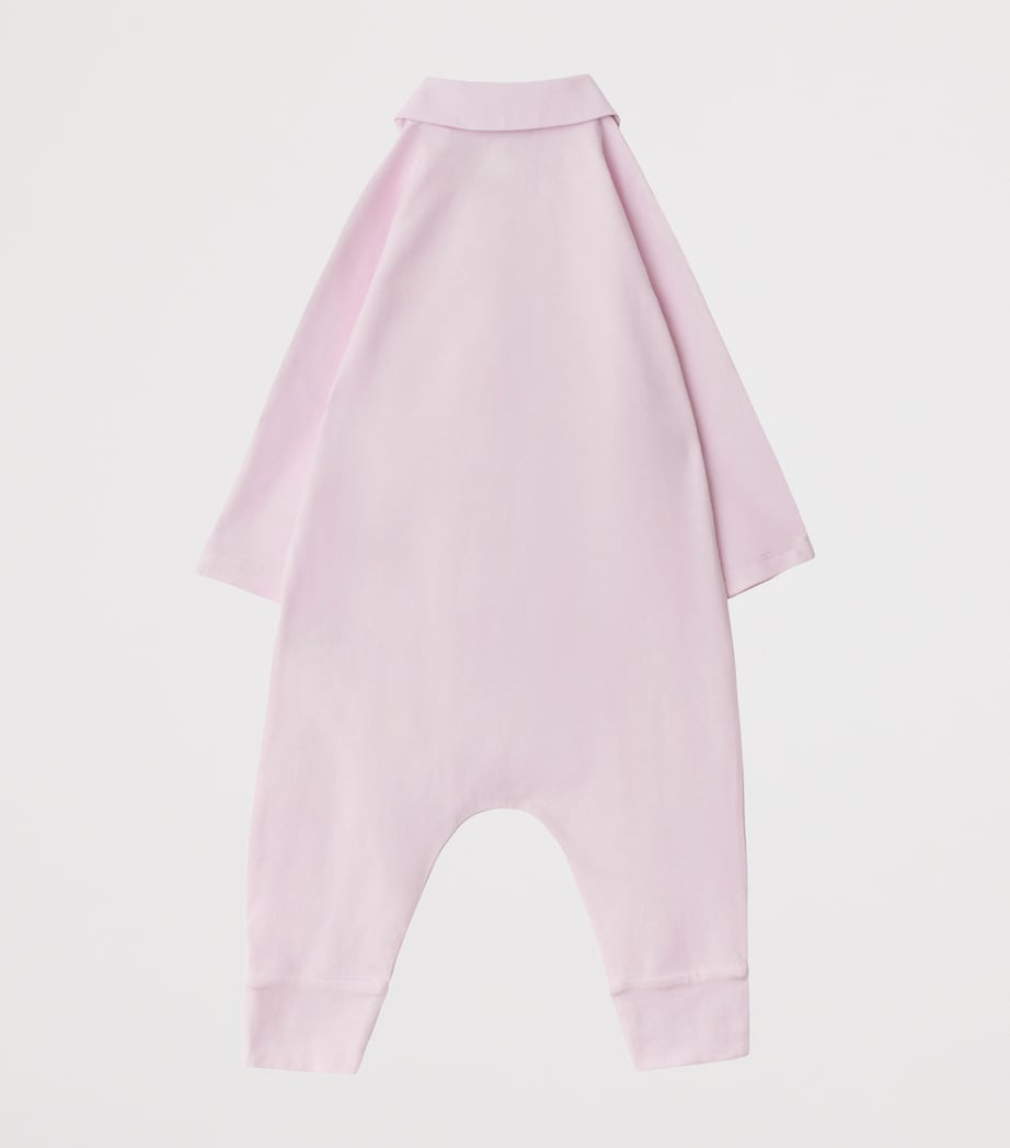 Cotton All-In-One, Hat and Bib Gift Set (1-18 Months) LOTUS Image 2