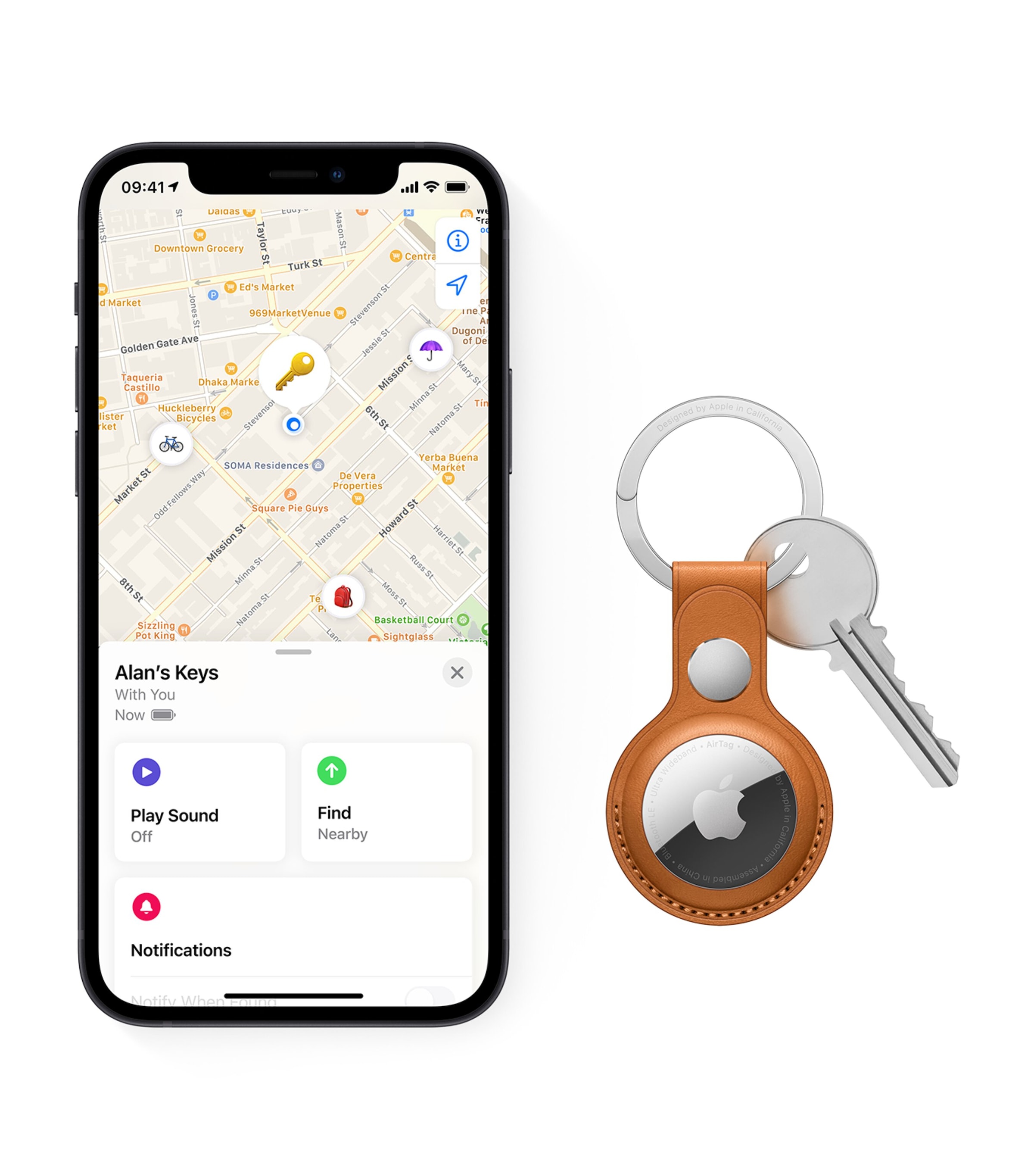 AirTag (Pack of 4) WHITE Image 5