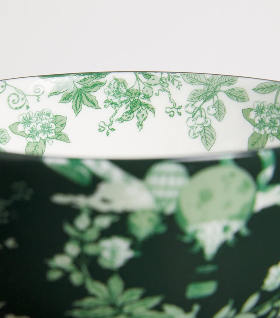 Fine Bone China Toile Bowl (11cm) GREEN Image 2