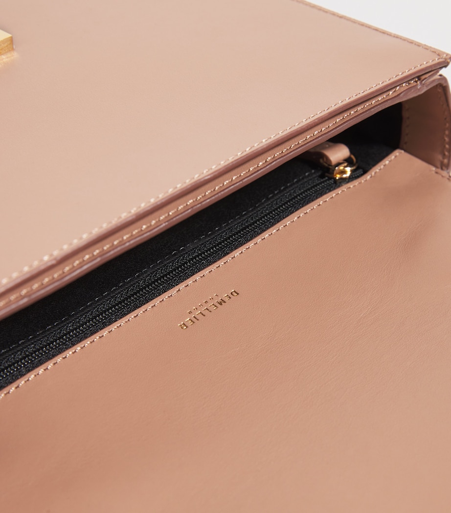 Leather Vancouver Cross-Body Bag DARK SAND Image 4