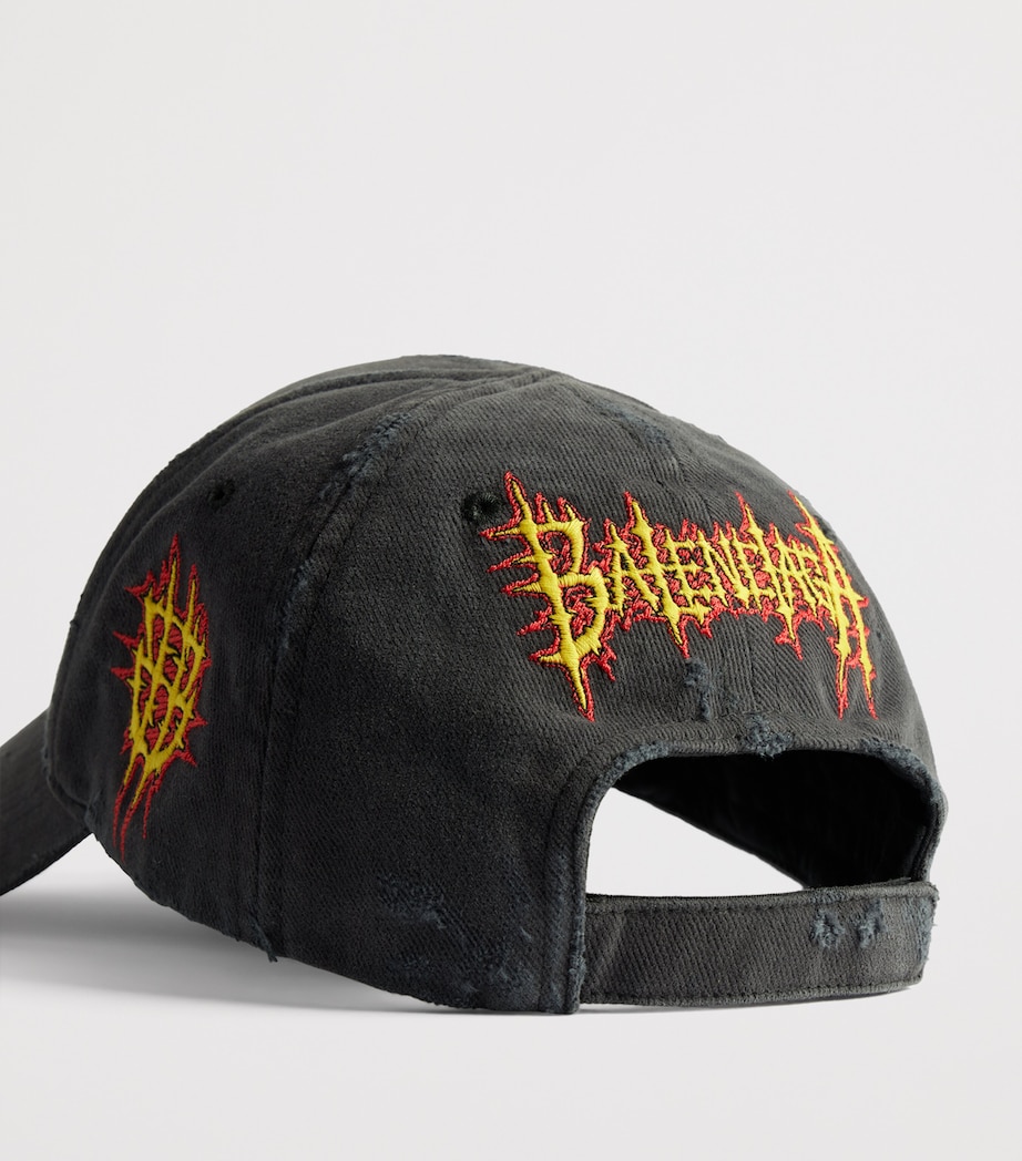 Balenciaga Cotton Wet Brush Cap Image 6