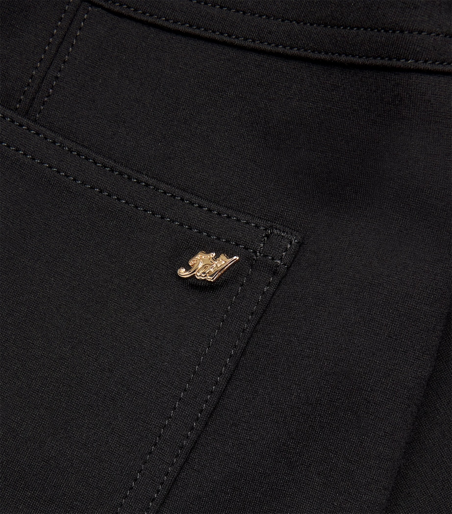 Ponte Shannon Flared Trousers BLACK Image 5