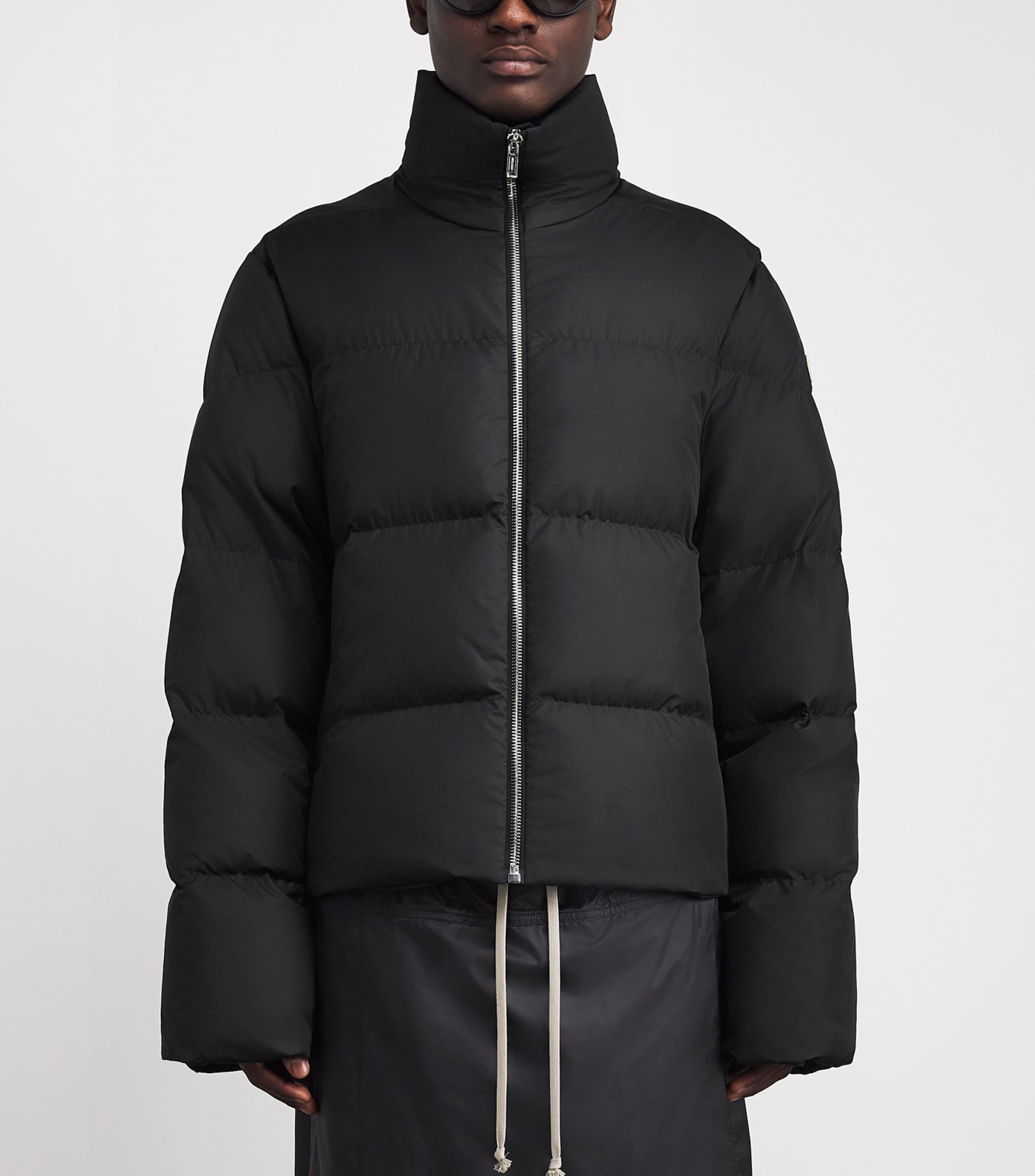 x Moncler Down Cyclopic Puffer Coat 999 - BLACK Image 3