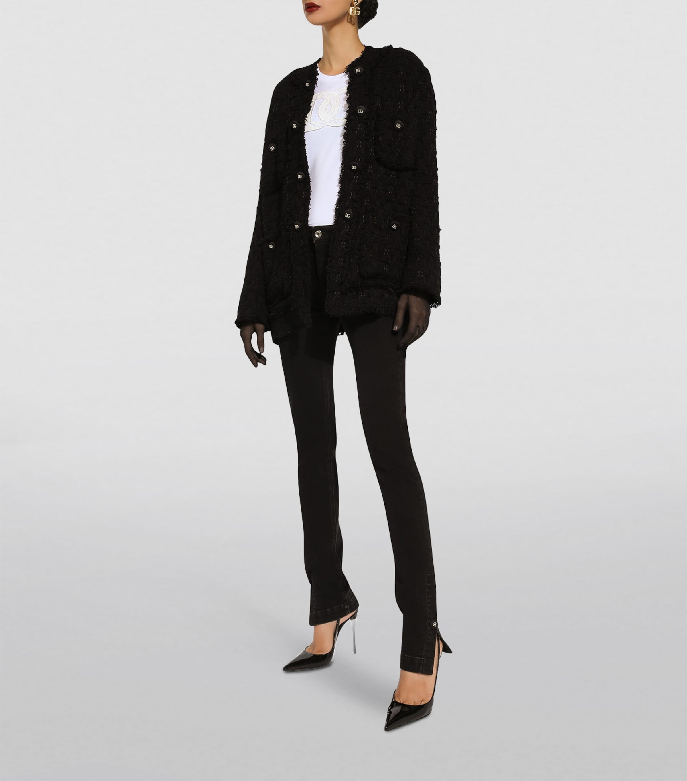 Jersey Logo-Patch T-Shirt W0800-OPTICAL WHITE Image 5