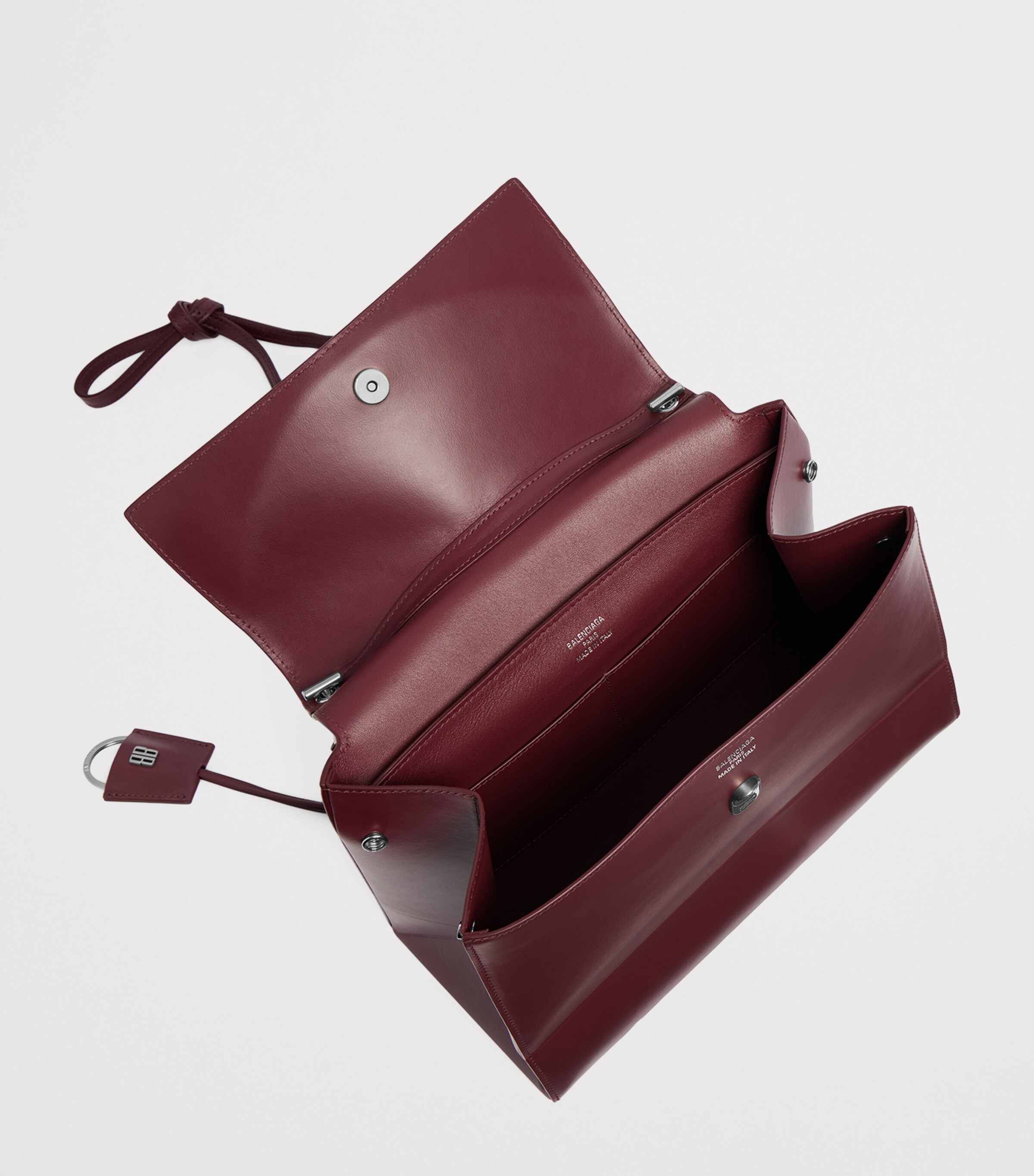 Leather Nano Top Handle Bag 6036 Image 4