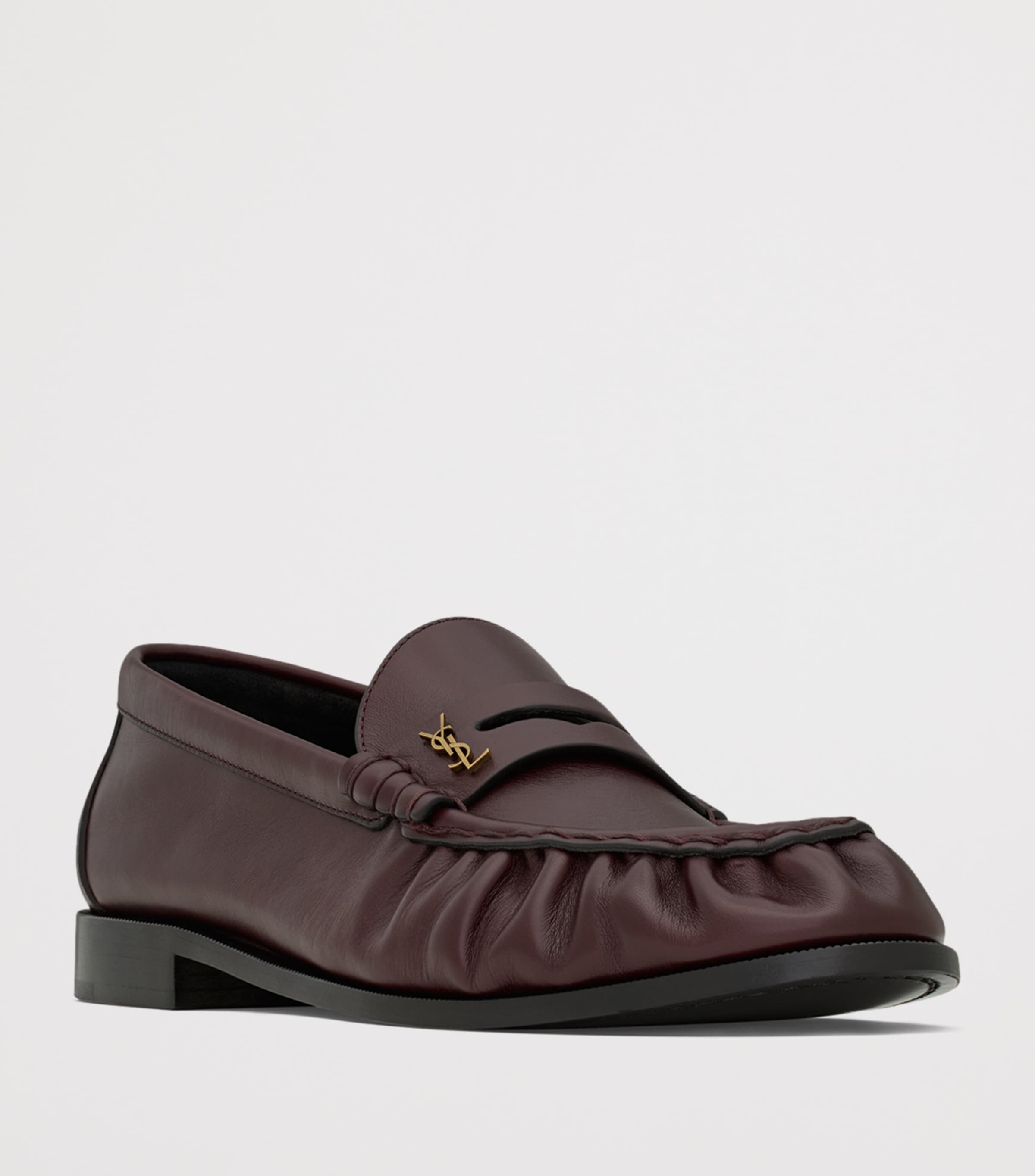 Saint Laurent Leather Le Loafers Image 3