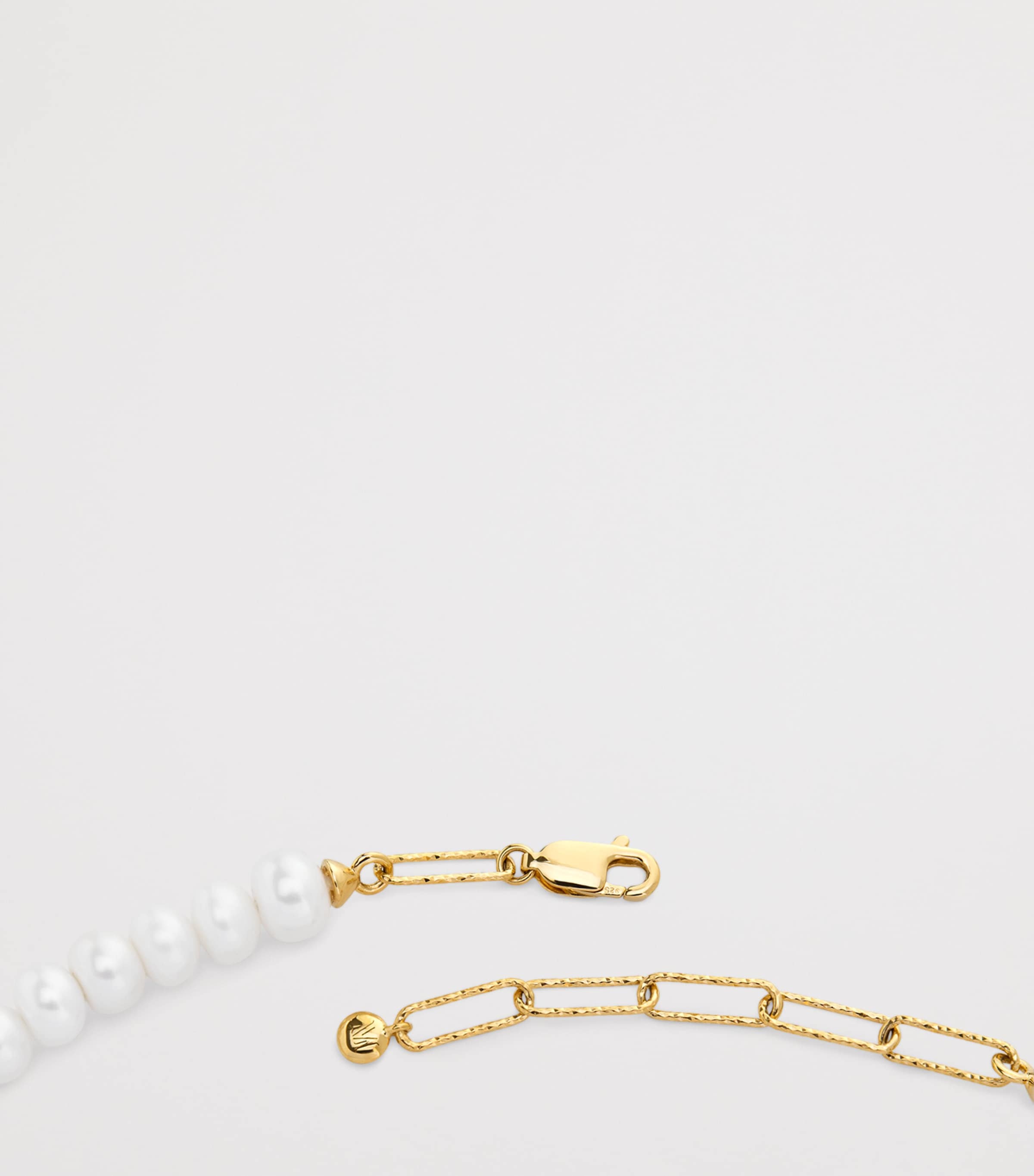 Gold Vermeil and Pearl Nomade Necklace 18K GOLD VERMEIL Image 4