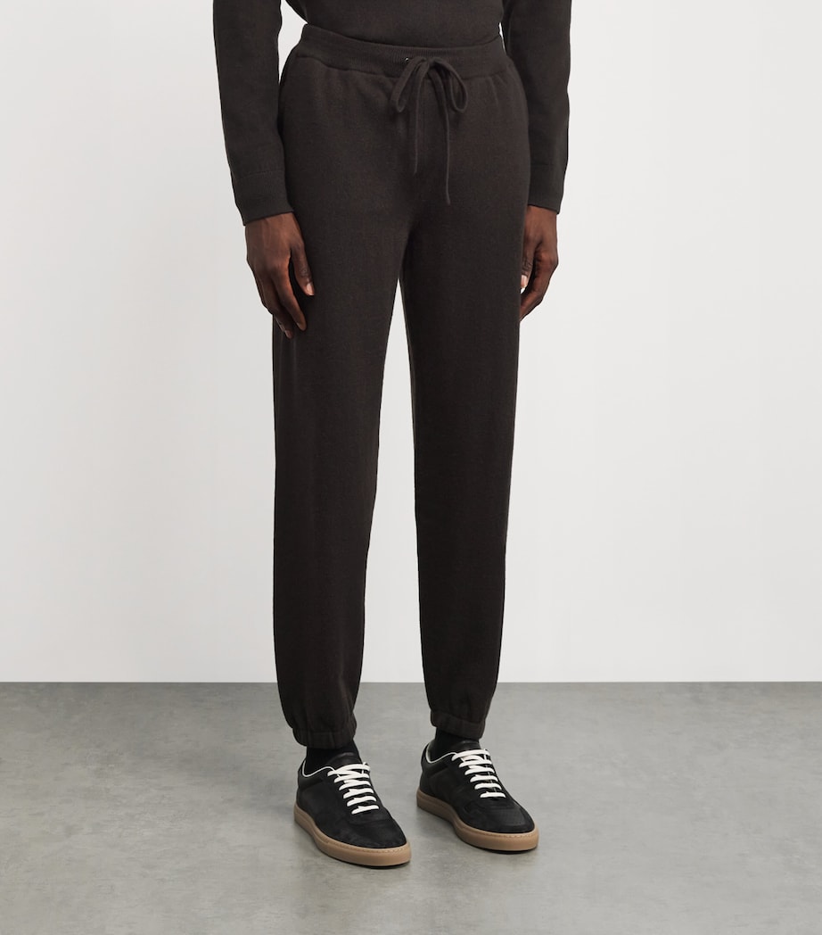 Cashmere Tapered Sweatpants SB7290 MOLASSES Image 3
