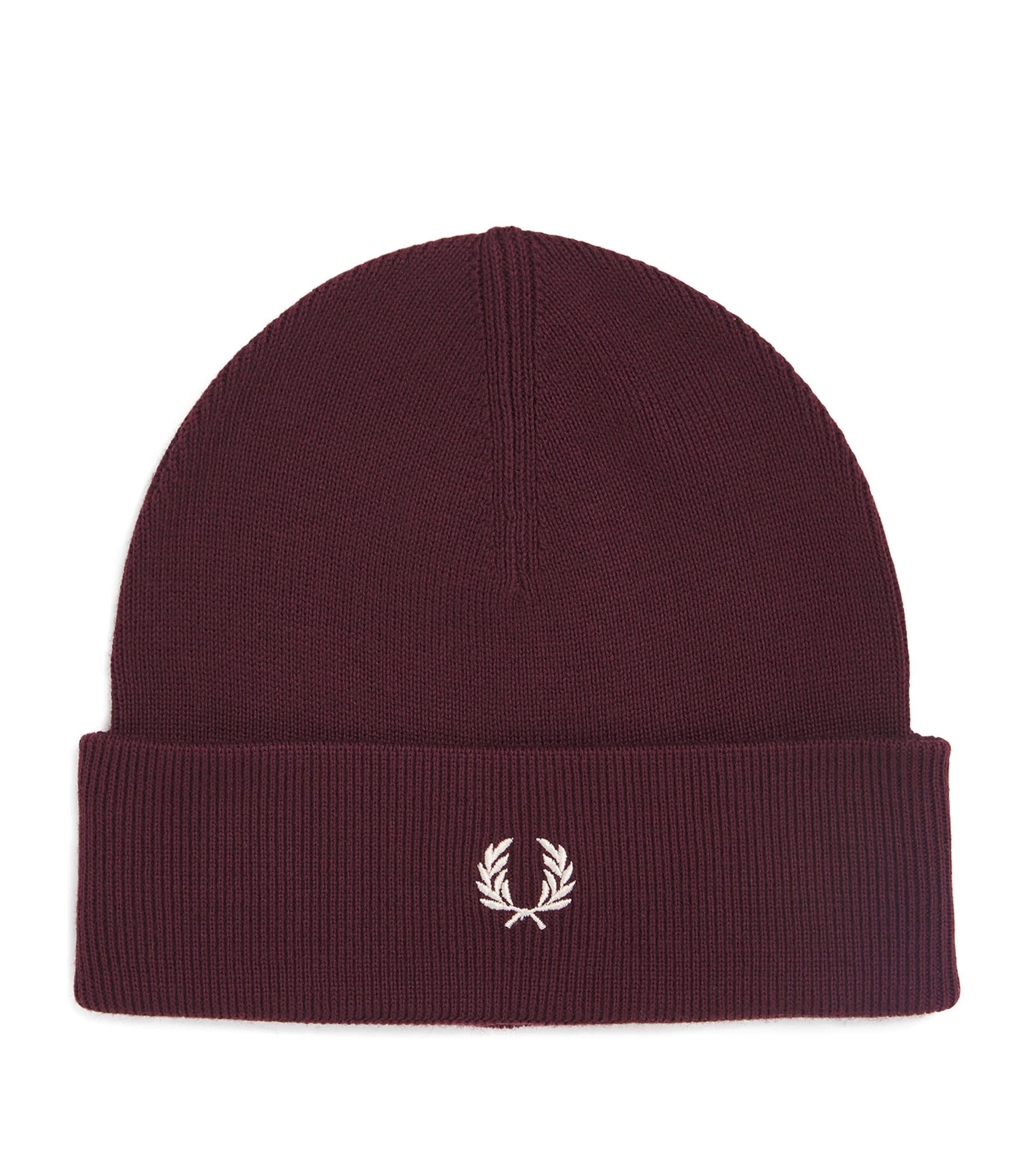 Fred Perry Wool-Cotton Classic Beanie | Men Accessories | Hats | Beanie Hats | Designers | Fred Perry