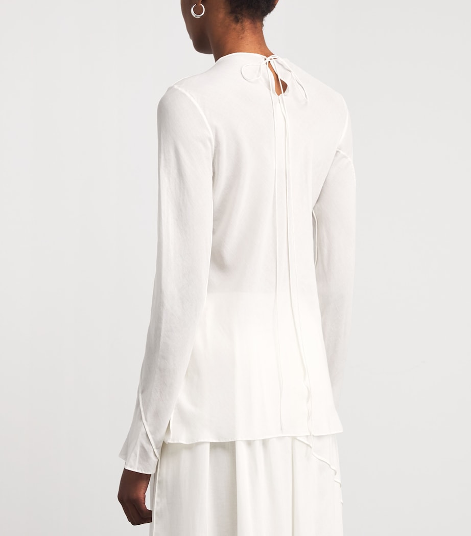 Pojagi Long-Sleeve T-Shirt I03 IVORY Image 4