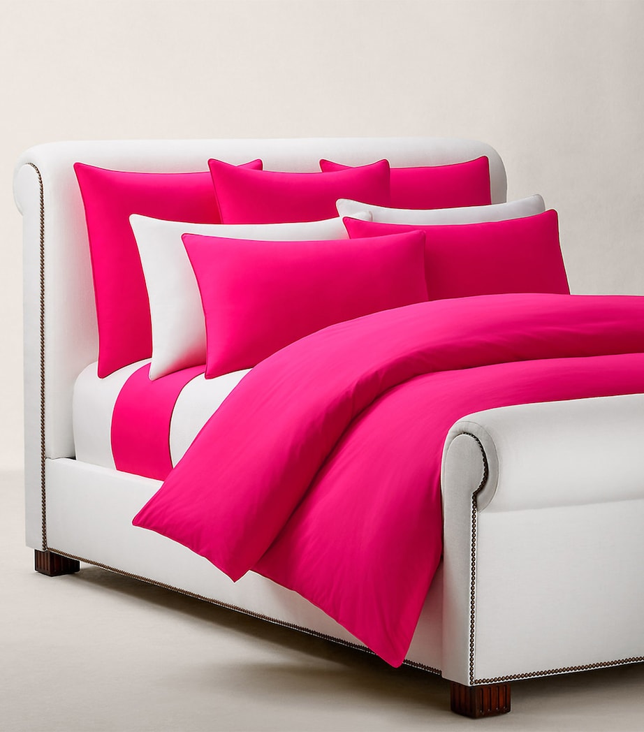 Cotton Player Double Fitted Sheet (140cm x 200cm) PINKSKY Image 4