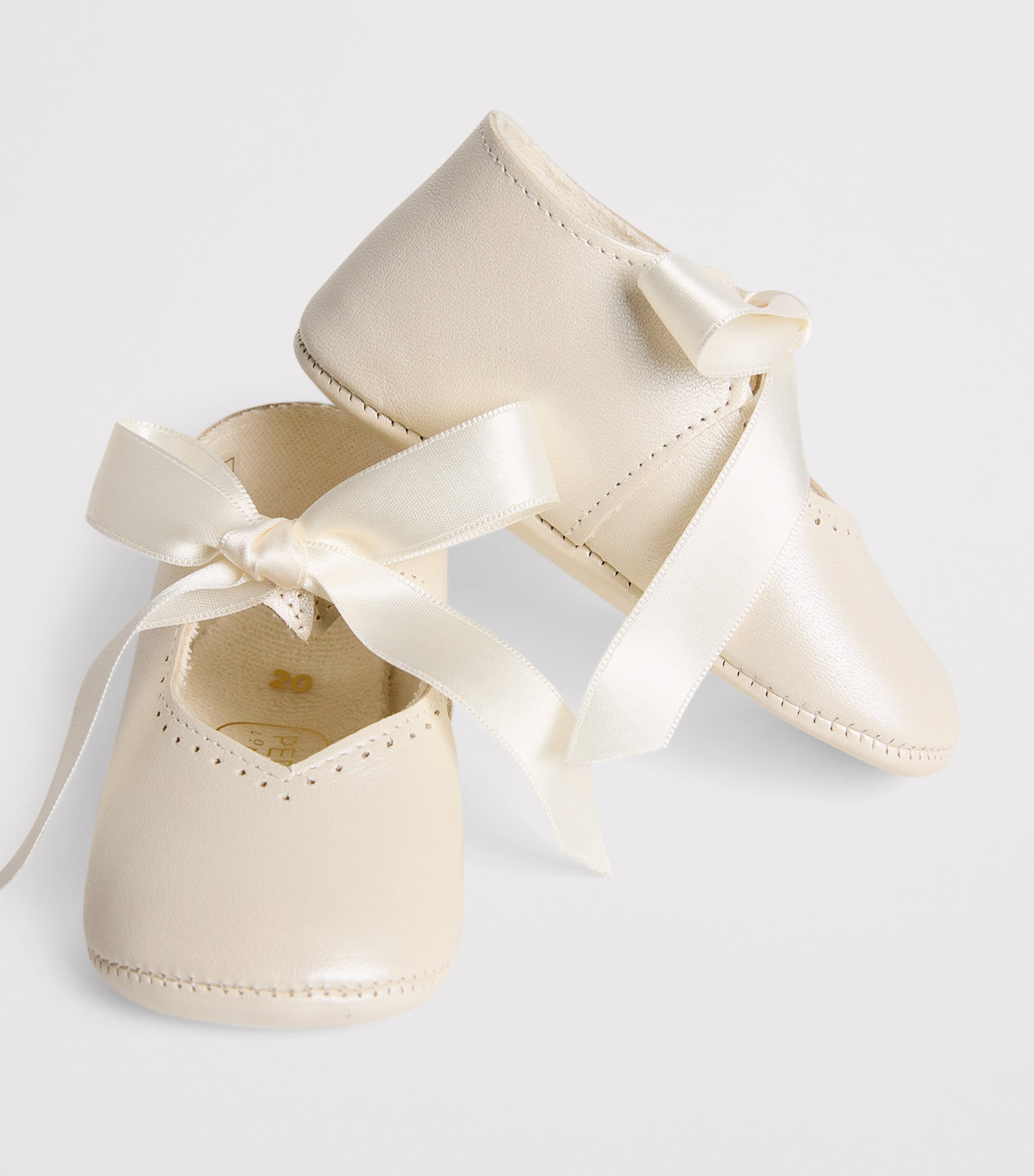 Leather Ceremony Mary Janes BEIGE Image 5