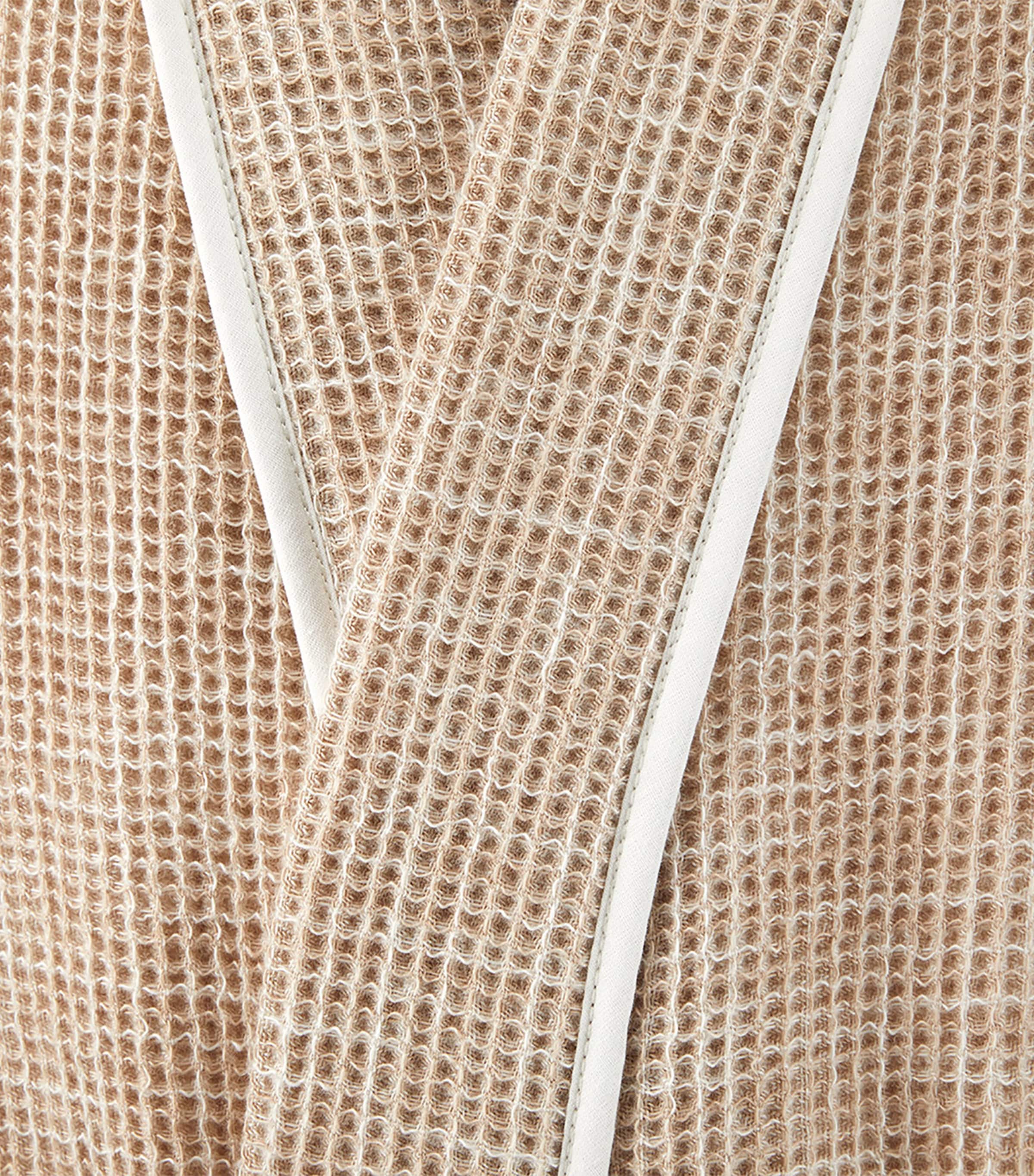 Cotton Leo Bathrobe BEIGE Image 4