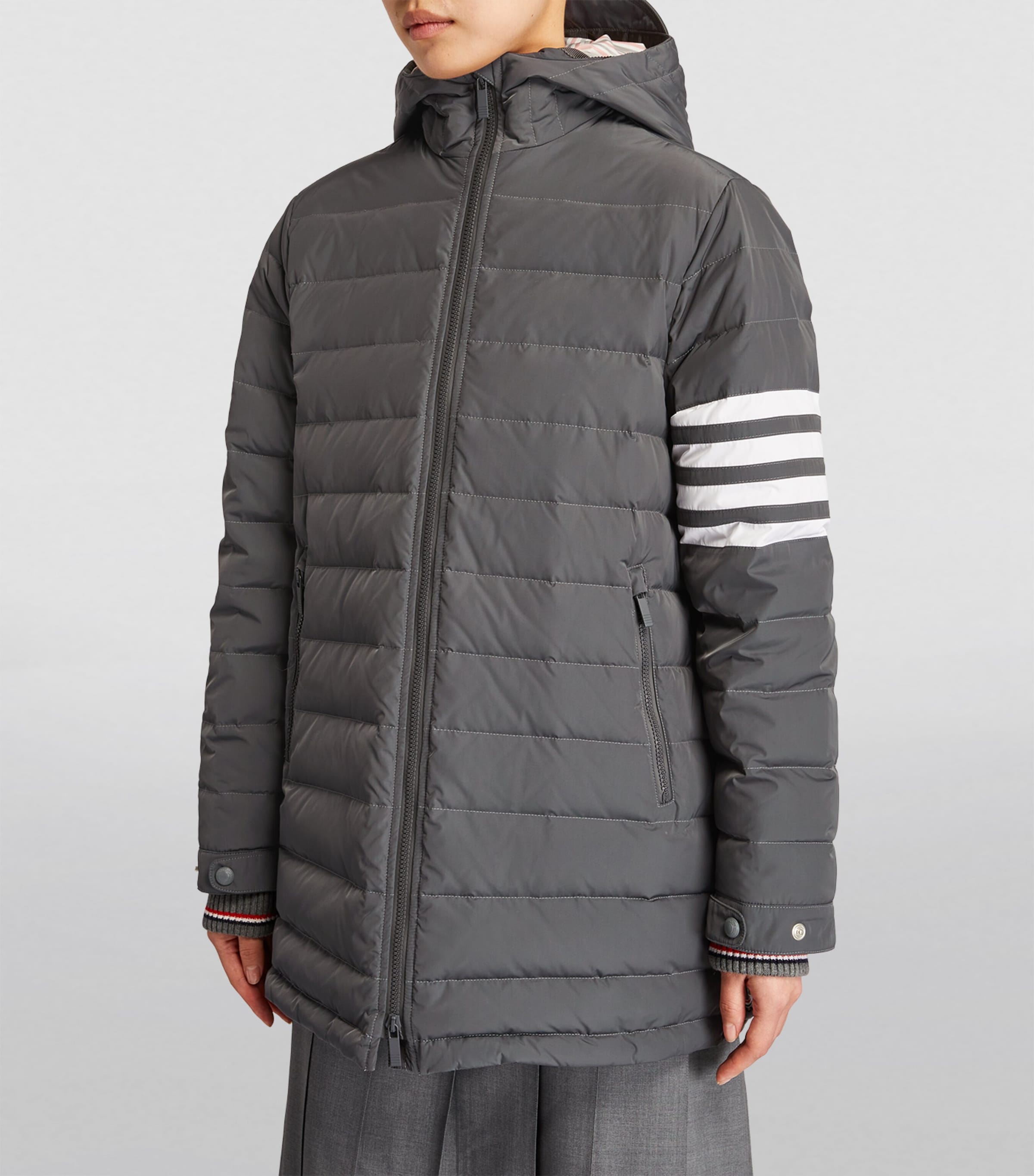Down-Filled Puffer Jacket MED GREY Image 3