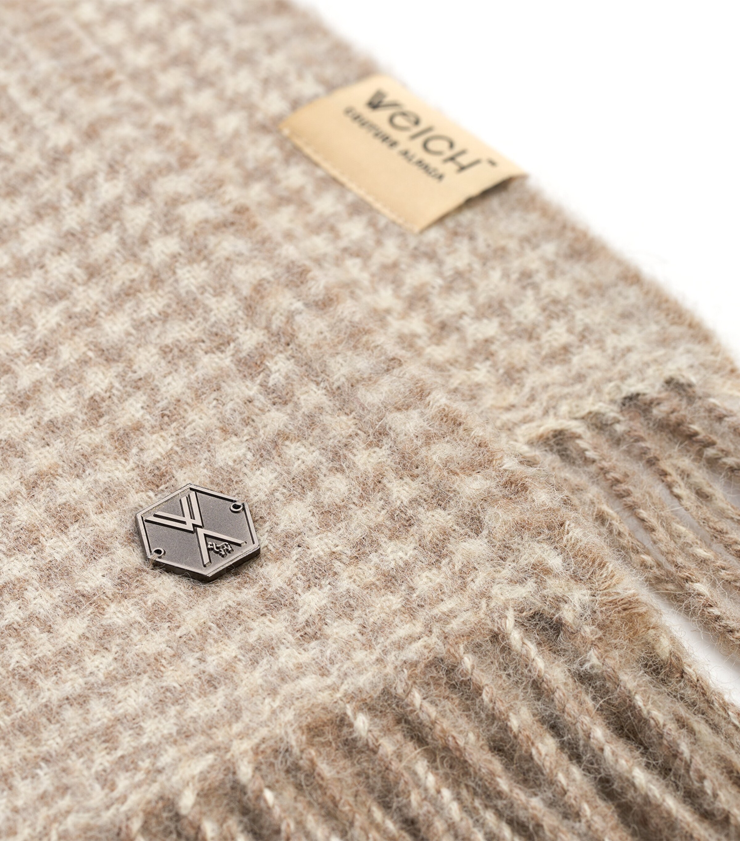 Weich Plaid Matea Throw (200cm x 150 cm) Taupe Image 3