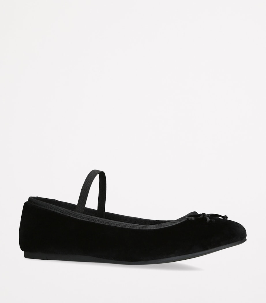 Velvet Callie Ballet Flats BLACK Image 3