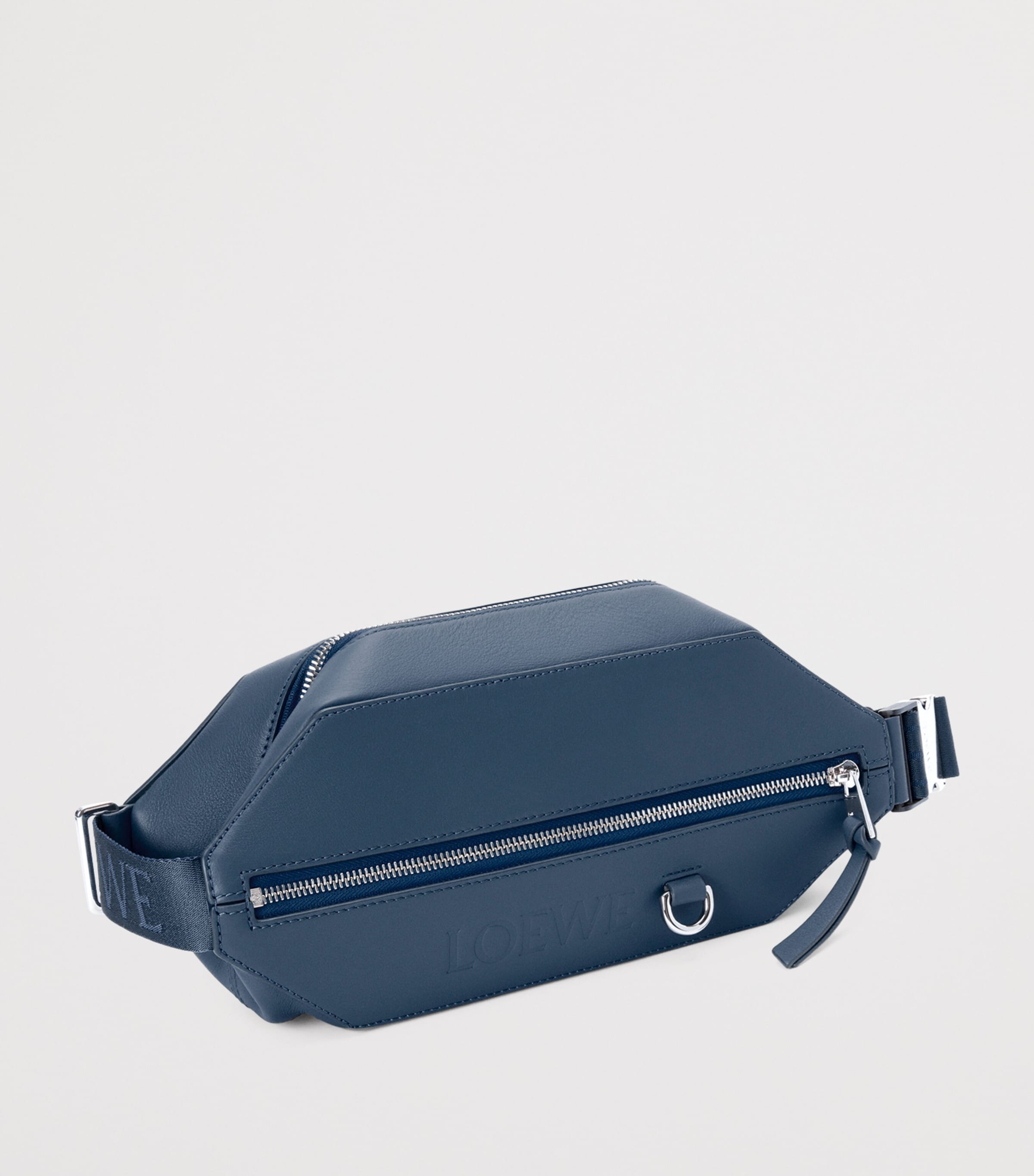 Leather Convertible Belt Bag INDIGO DYE Image 2