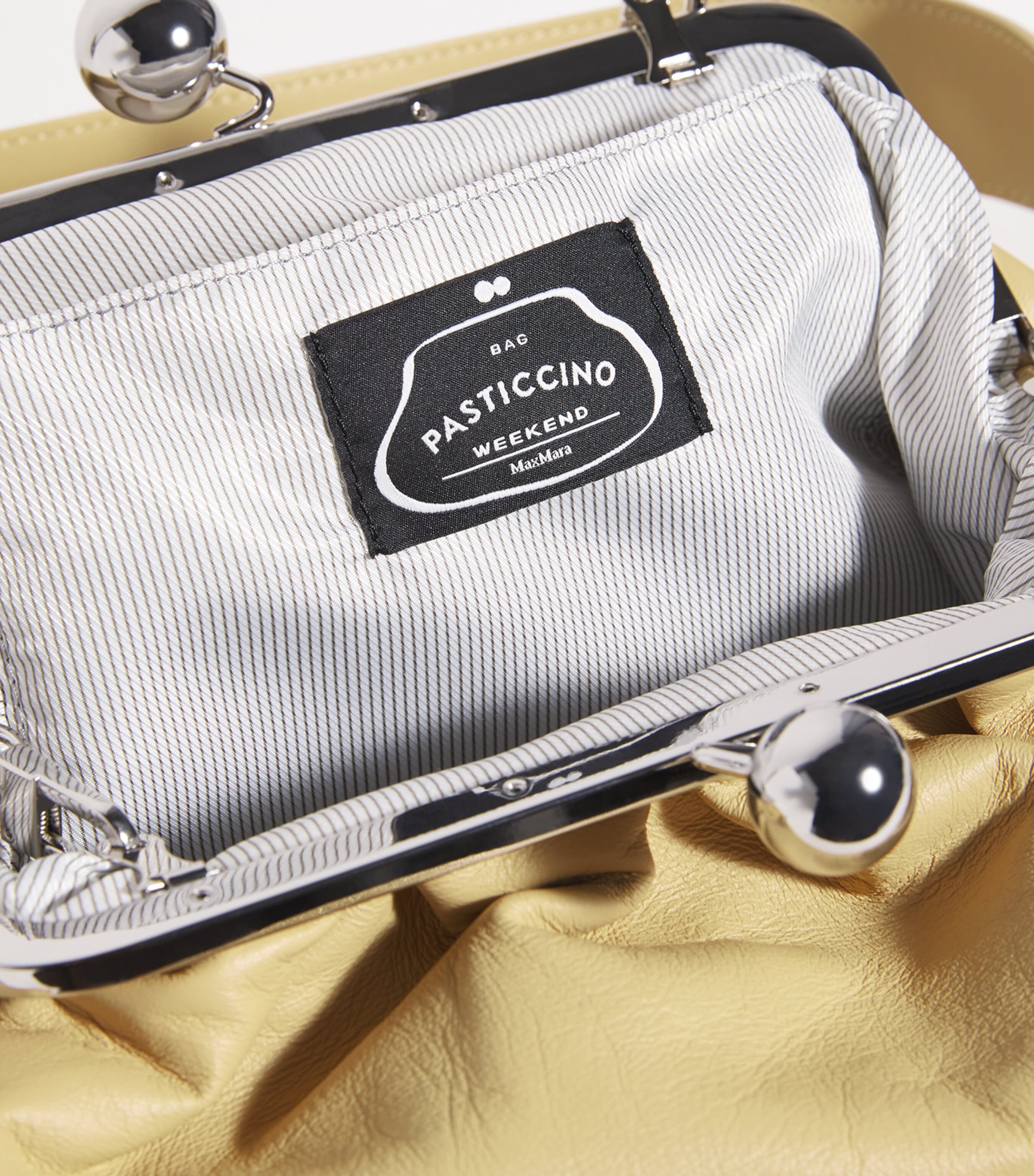 Weekend Max Mara Medium Nappa Leather Pasticcino Bag Harrods US