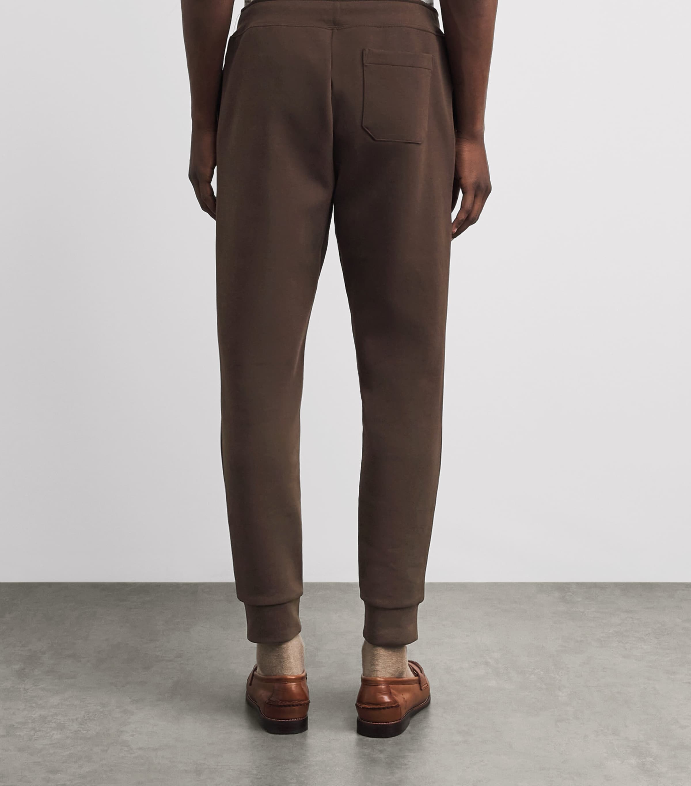 Polo Ralph Lauren Mens Tech Knit Sweatpants Nutmeg Image 5