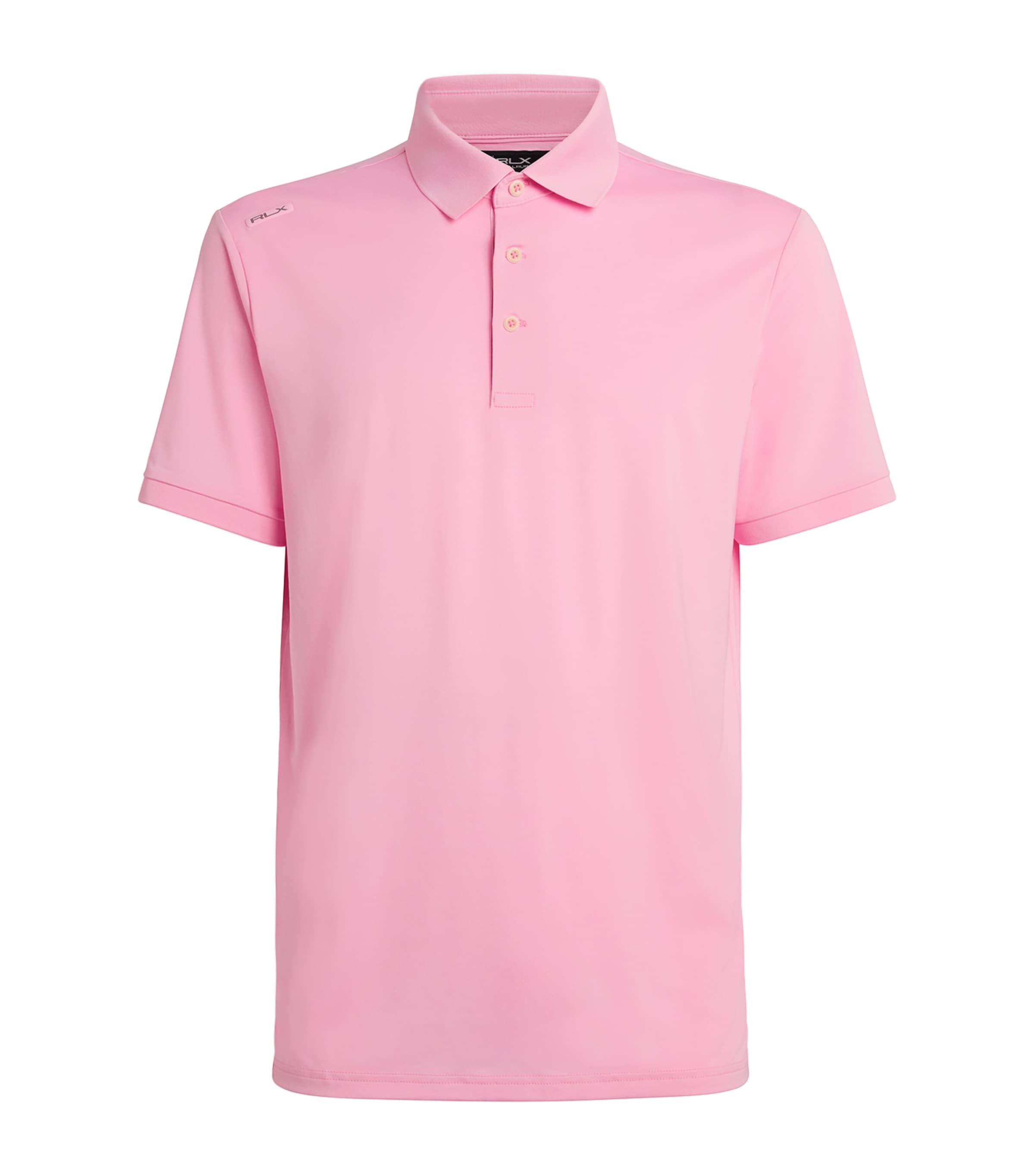 Airflow Polo Shirt CARMEL PINK Image 1